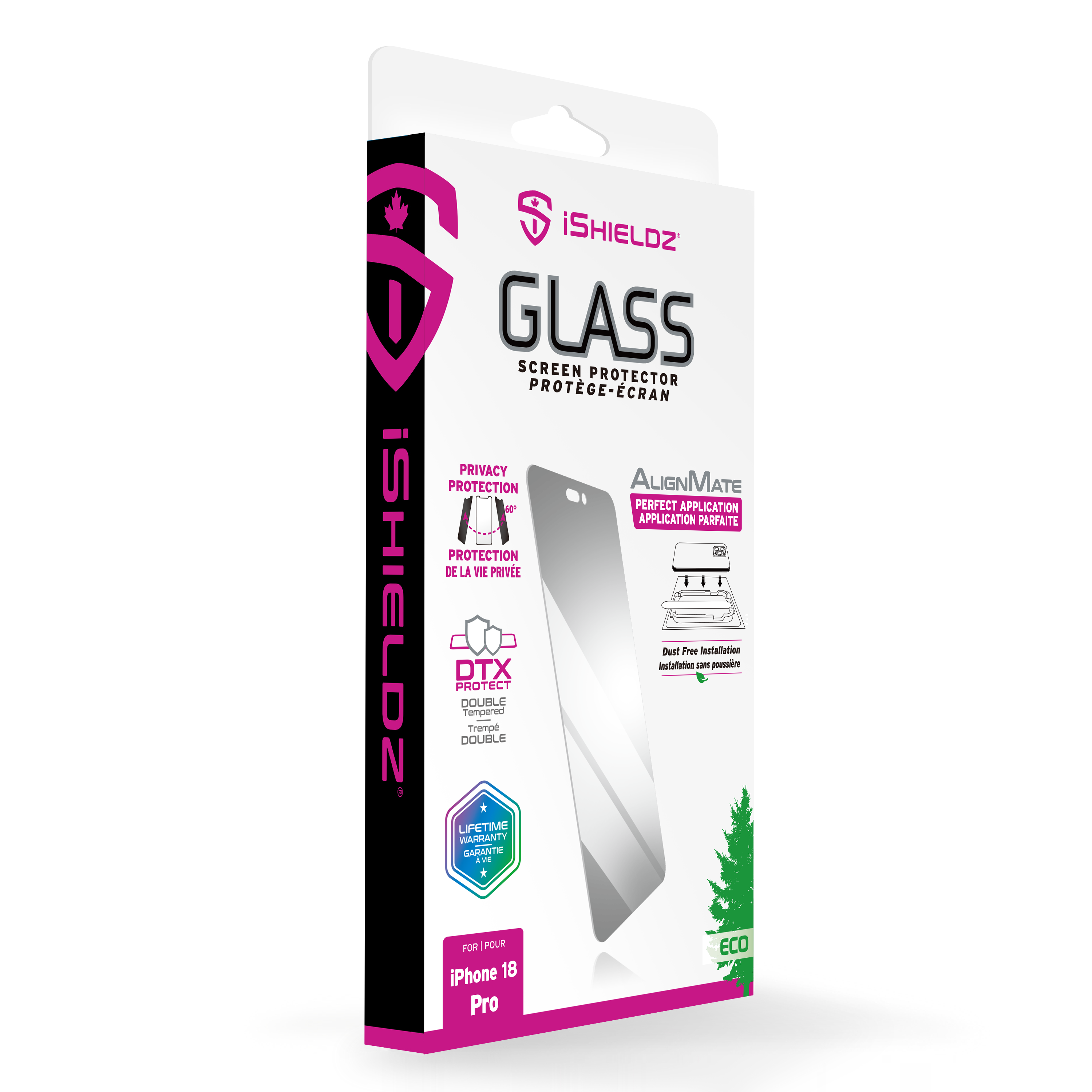 iShieldz AlignMate DTX Glass Screen Protector for Apple iPhone