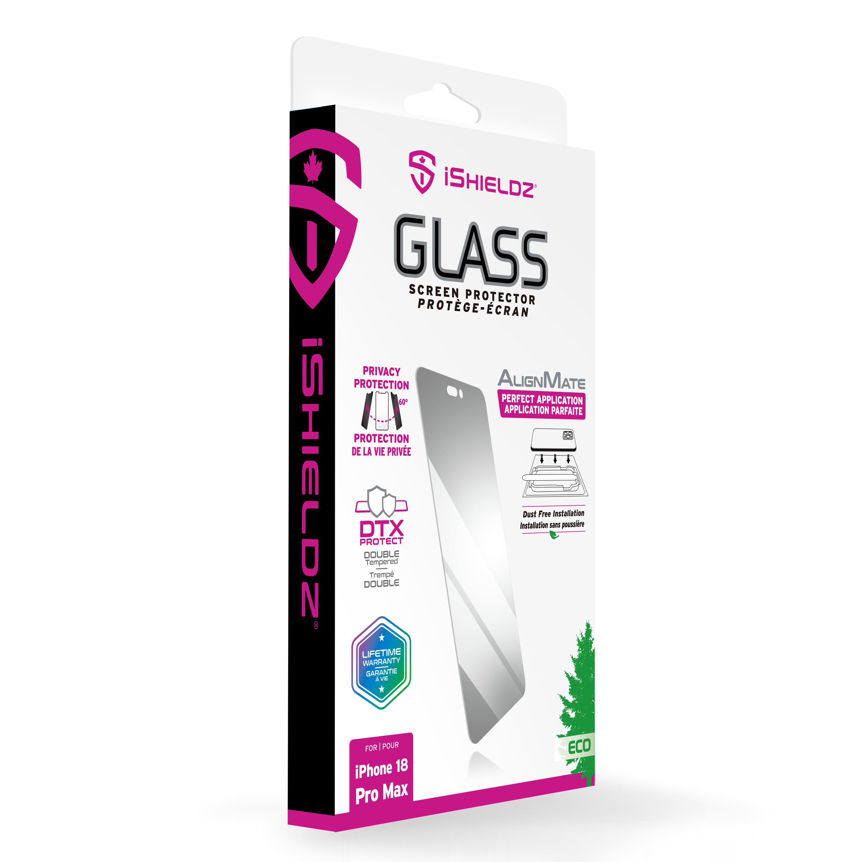 iShieldz AlignMate DTX Glass Screen Protector for Apple iPhone