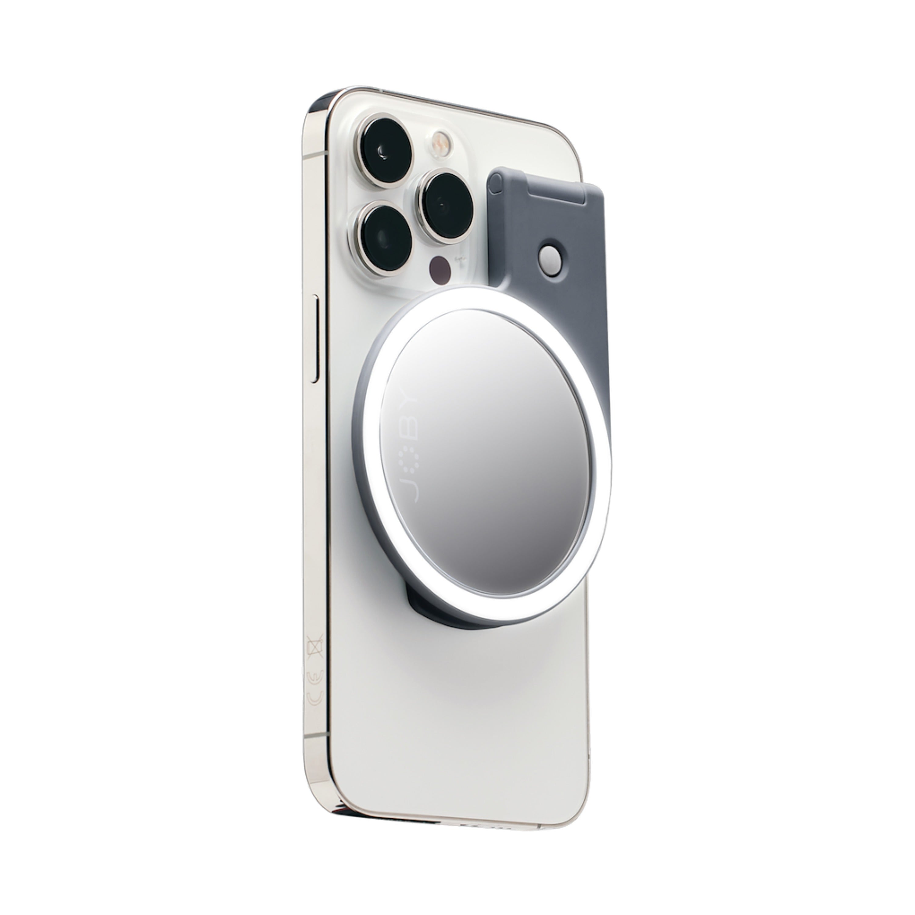 Anneau lumineux Joby Beamo MagSafe gris