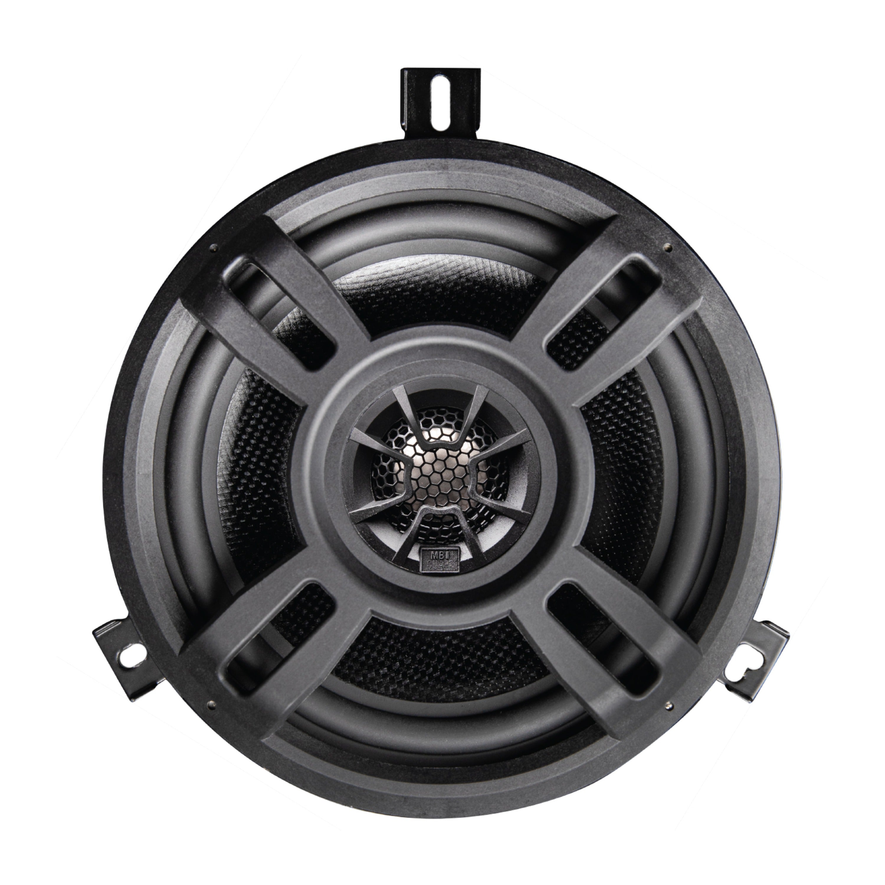 MB Quart JS1-216JK Jeep Wrangler (JK) Convertible Speaker System for Front On/In-Dash and or Rear Factory Speakers