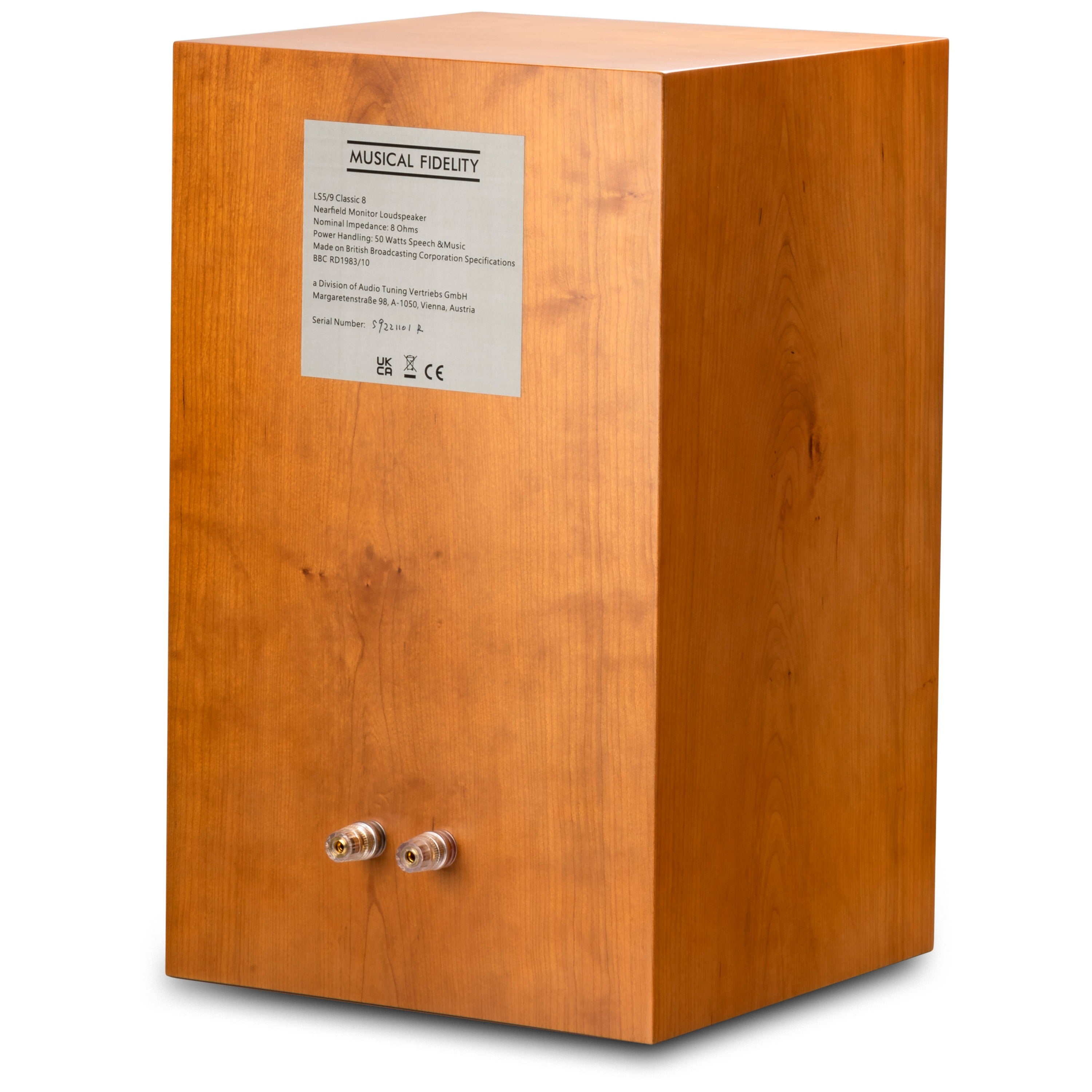 Musical Fidelity LS 5/9 Classic Monitor Speaker BBC Loudspeaker Monitor