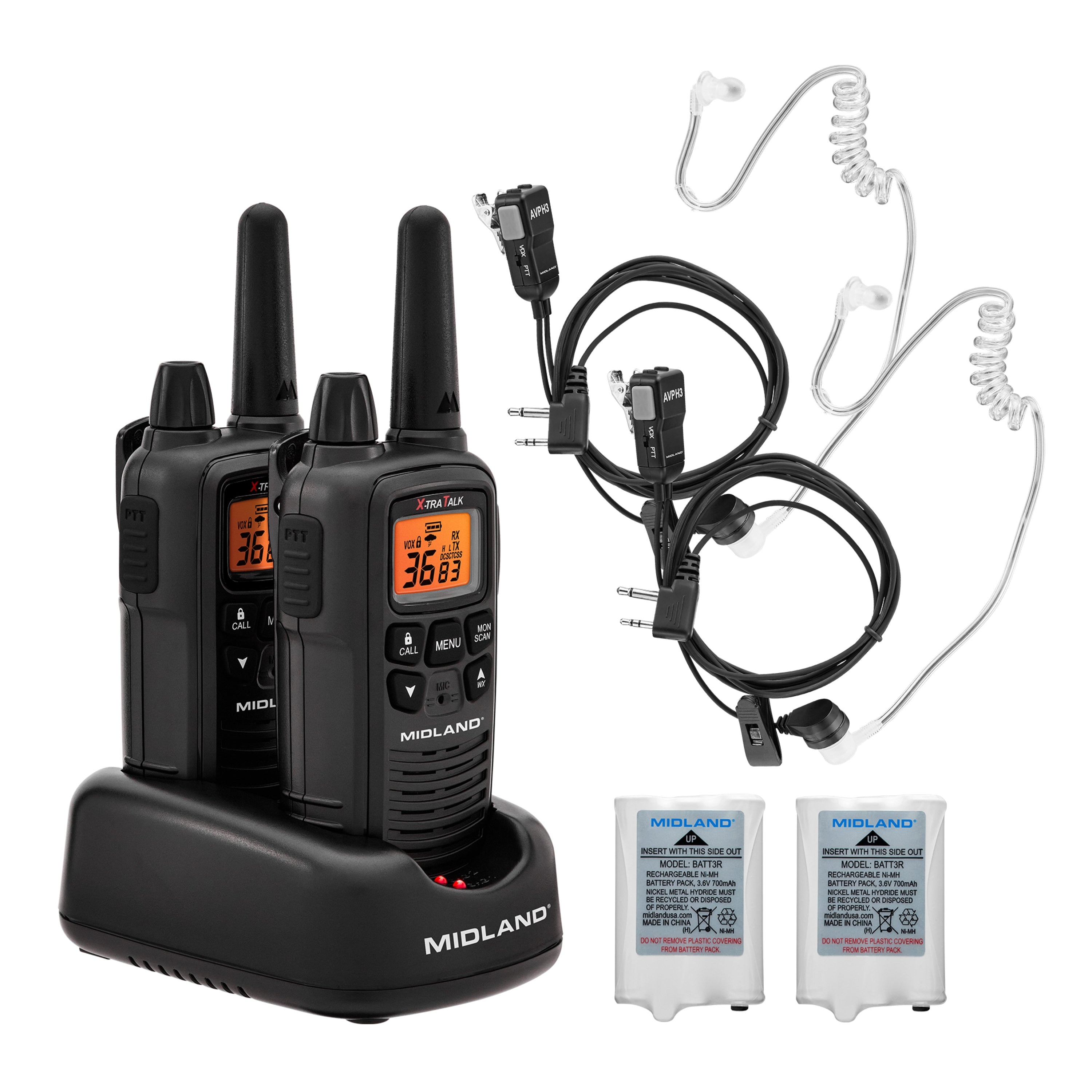 Midland LXT600BB 2-way Business Radios (2 Pack)