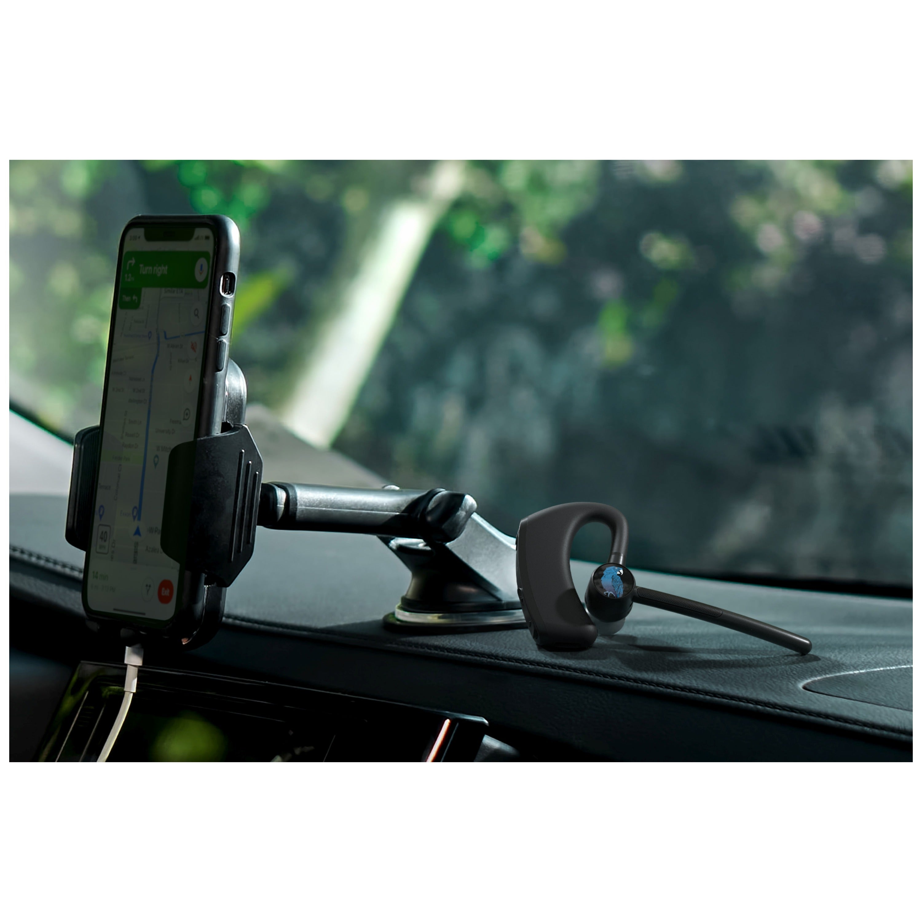 BlueParrott M500-XT Ultra-Light Noise-Cancelling Bluetooth® Headset with 2 Advanced Mics