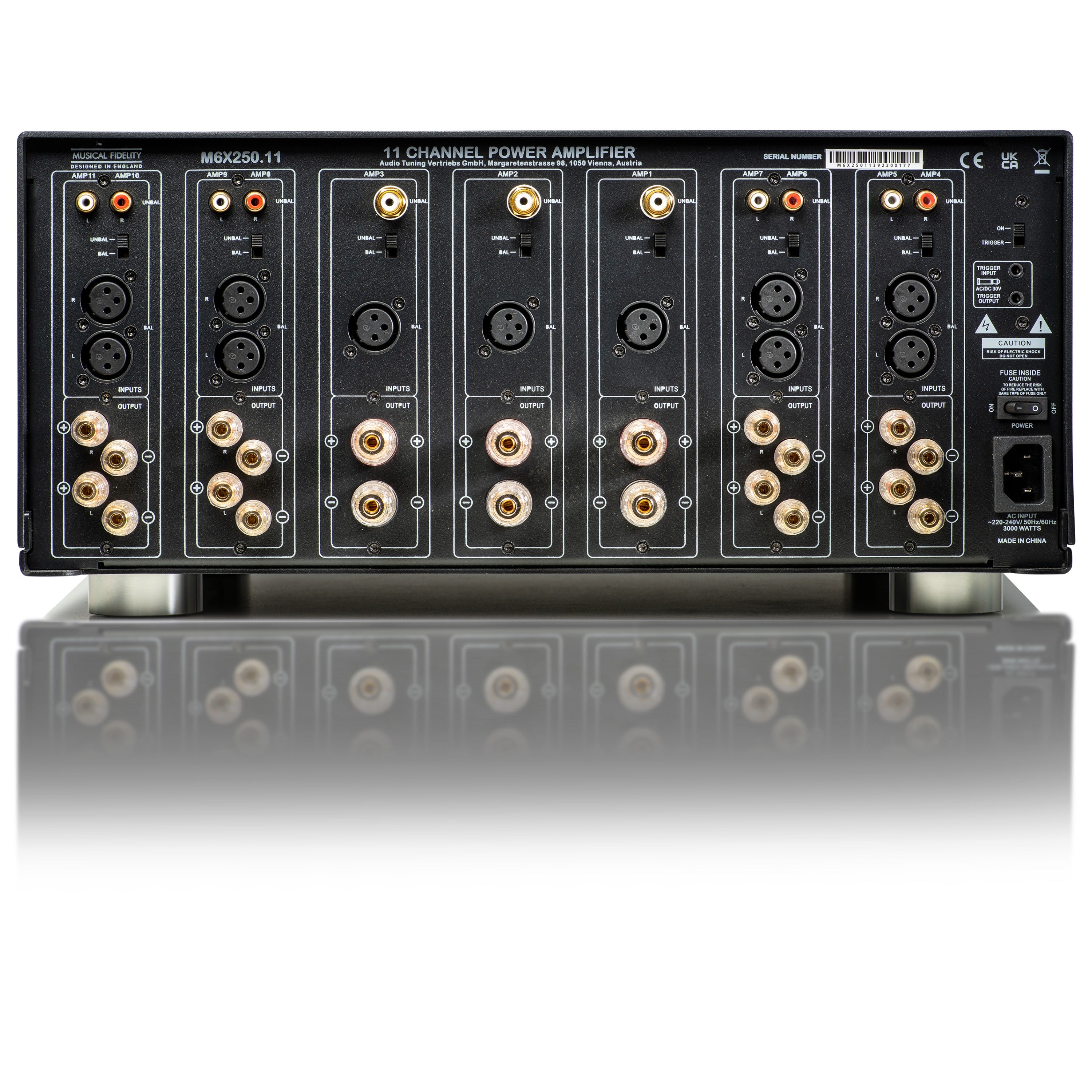 Musical Fidelity M6X250.11 11 Channel Power Amplifier