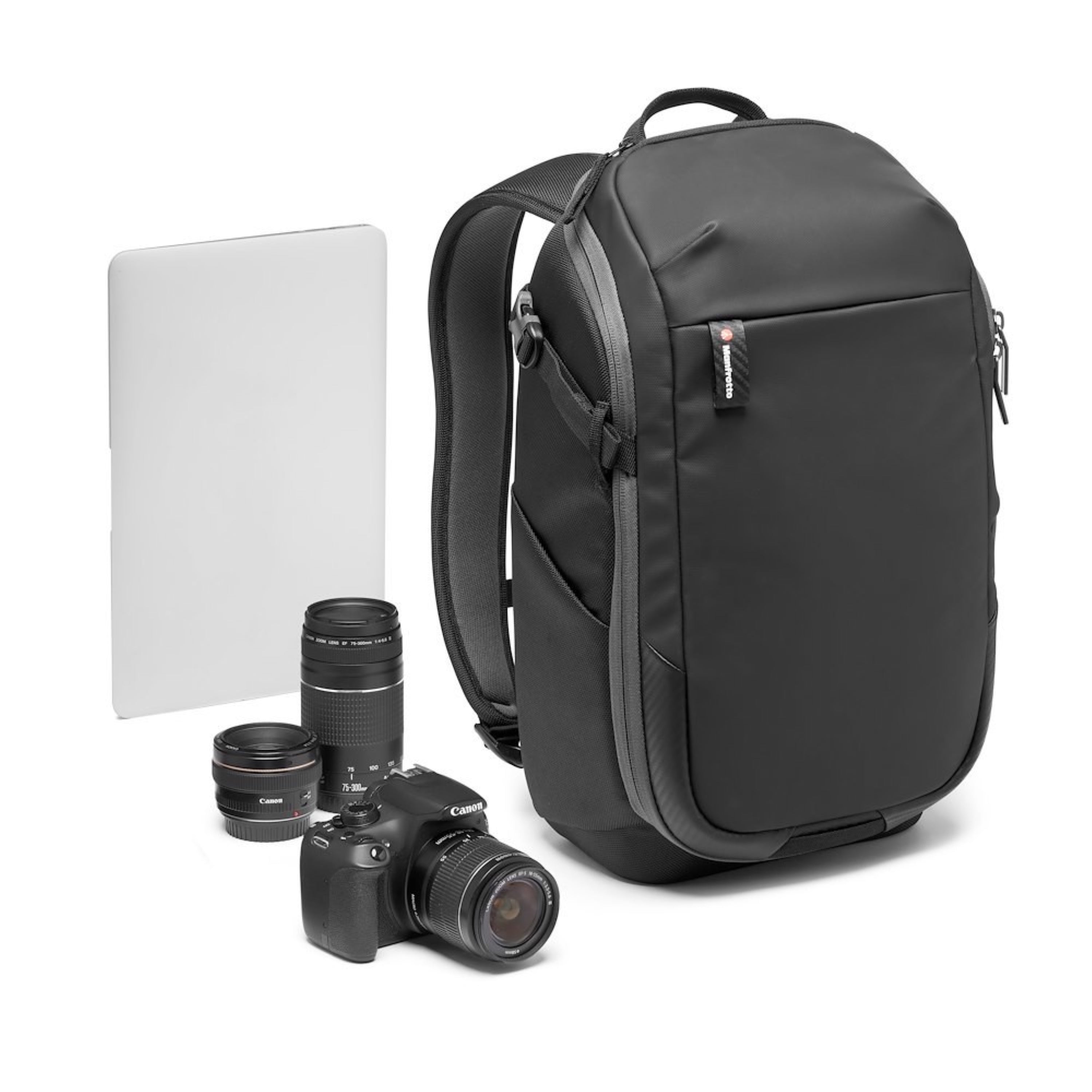 Manfrotto カメラリュックとCanon 6D Mark II 85mm Manfrotto Advanced 2 Compact Backpack