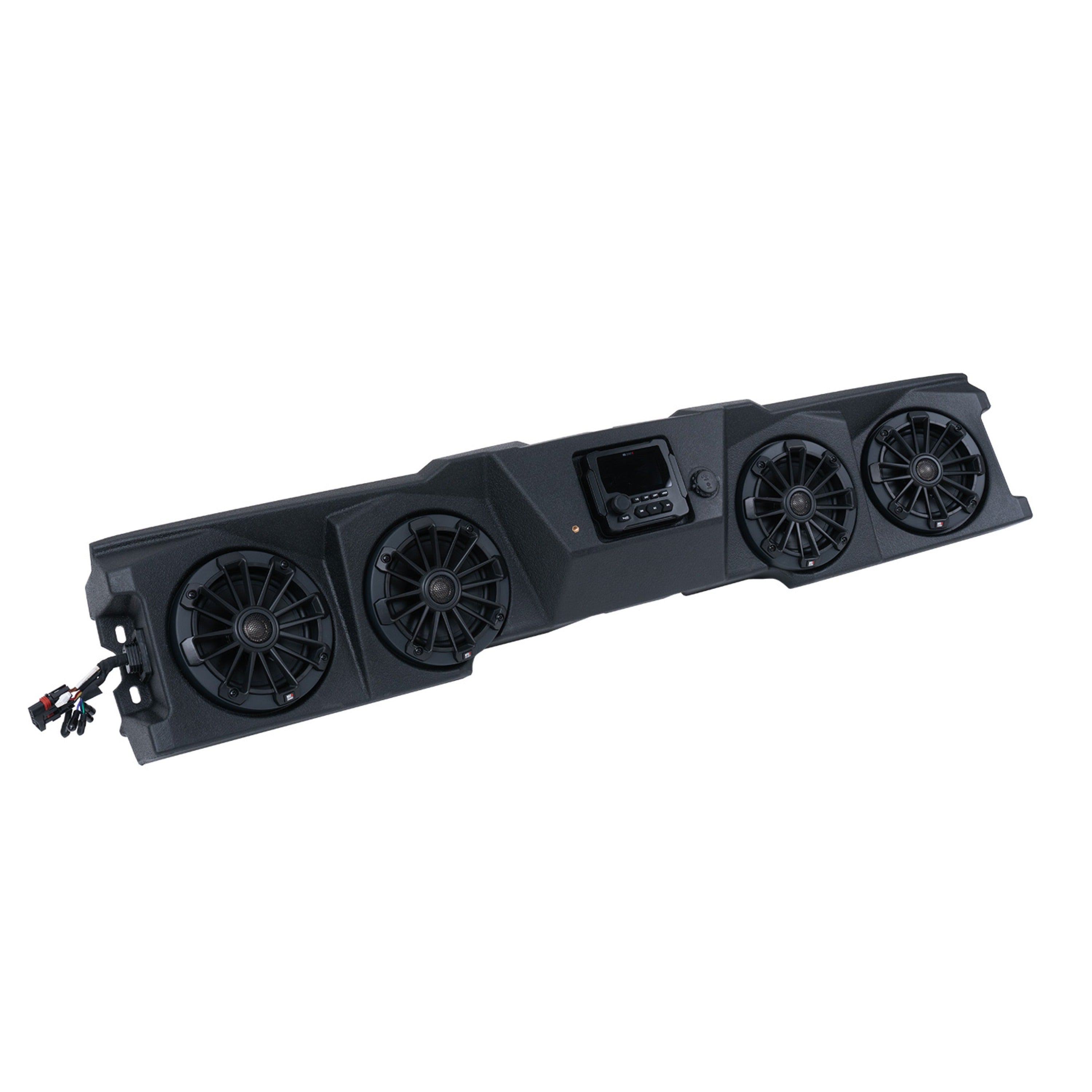 MB Quart MBQD-STG4A-1 Can-Am Defender - Stage 4 Visor Audio System four speakers, 320-watt four channel amplifier