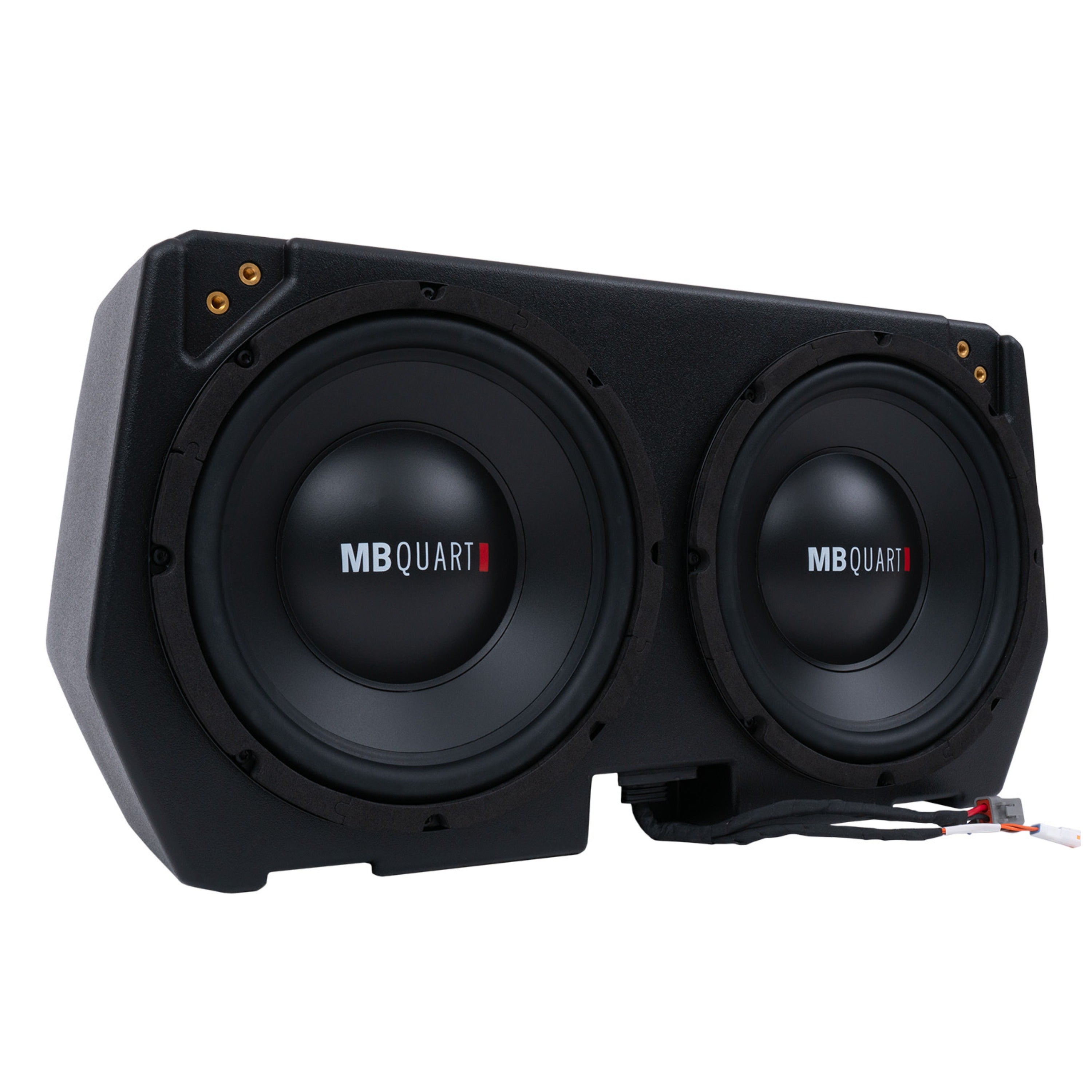 MB Quart MBQD-SUBA-1 Can-Am Defender - Dual 10-inch subwoofer audio system with 400-watt amplifier