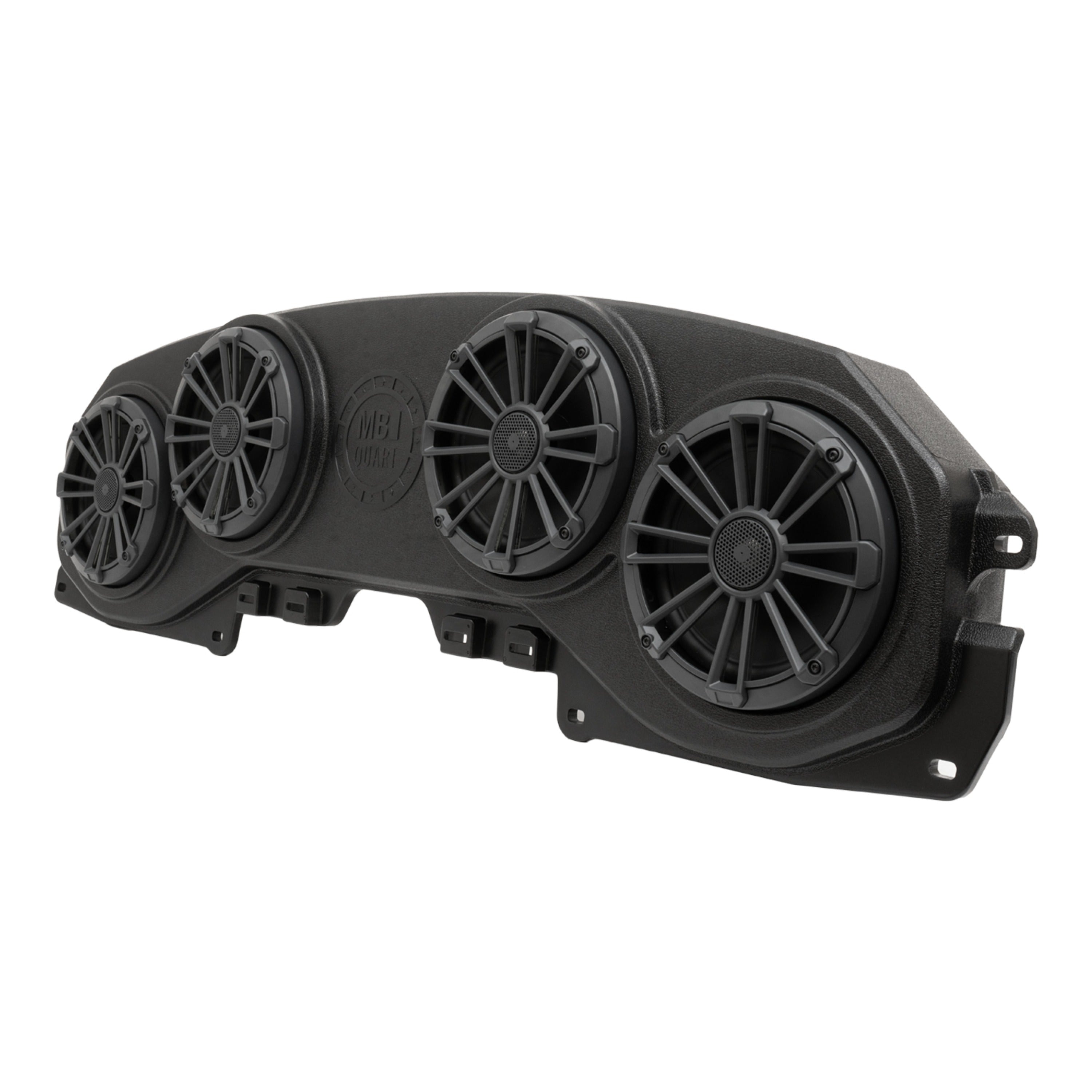 MB Quart MBQJ-48CRGB Jeep¨ Wrangler (JL) / Gladiator (JT) Tuned Rear Soundbar with 8 Inch Coaxial Speakers, Enclosure, and RGB LED Lighting