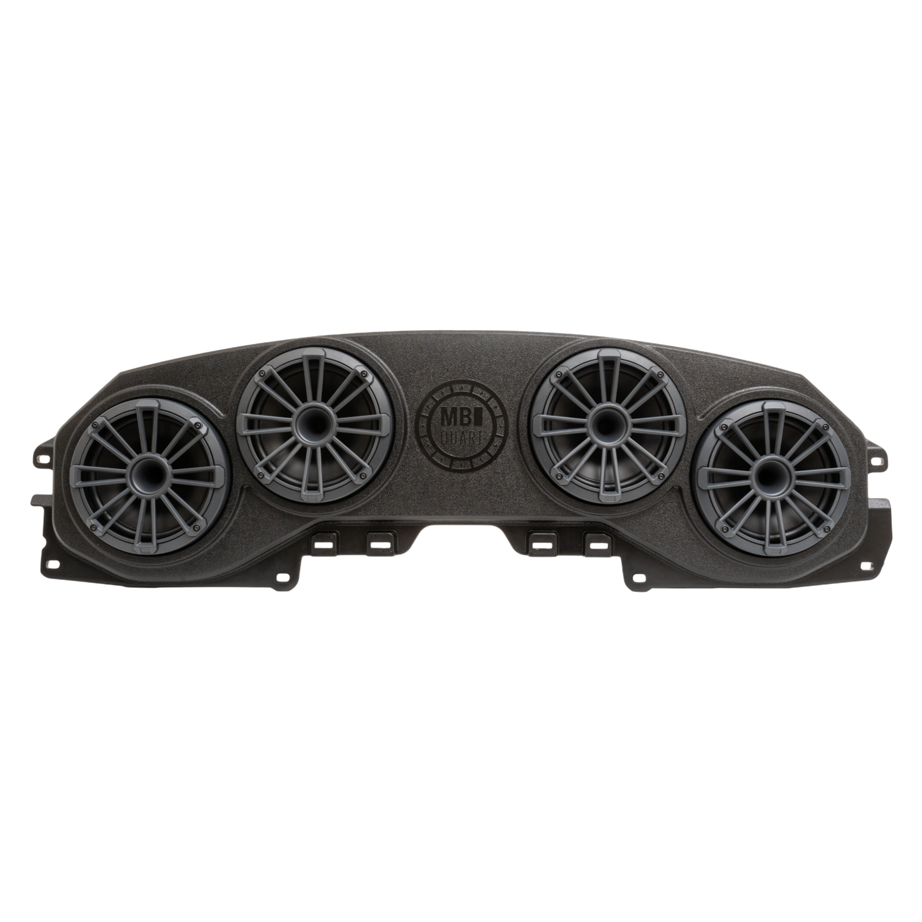 MB Quart MBQJ-48HRGB 2018-2023 Jeep Wrangler (JL) / Gladiator (JT) Rear Overhead Soundbar Four 8” Horn Speakers & LEDs