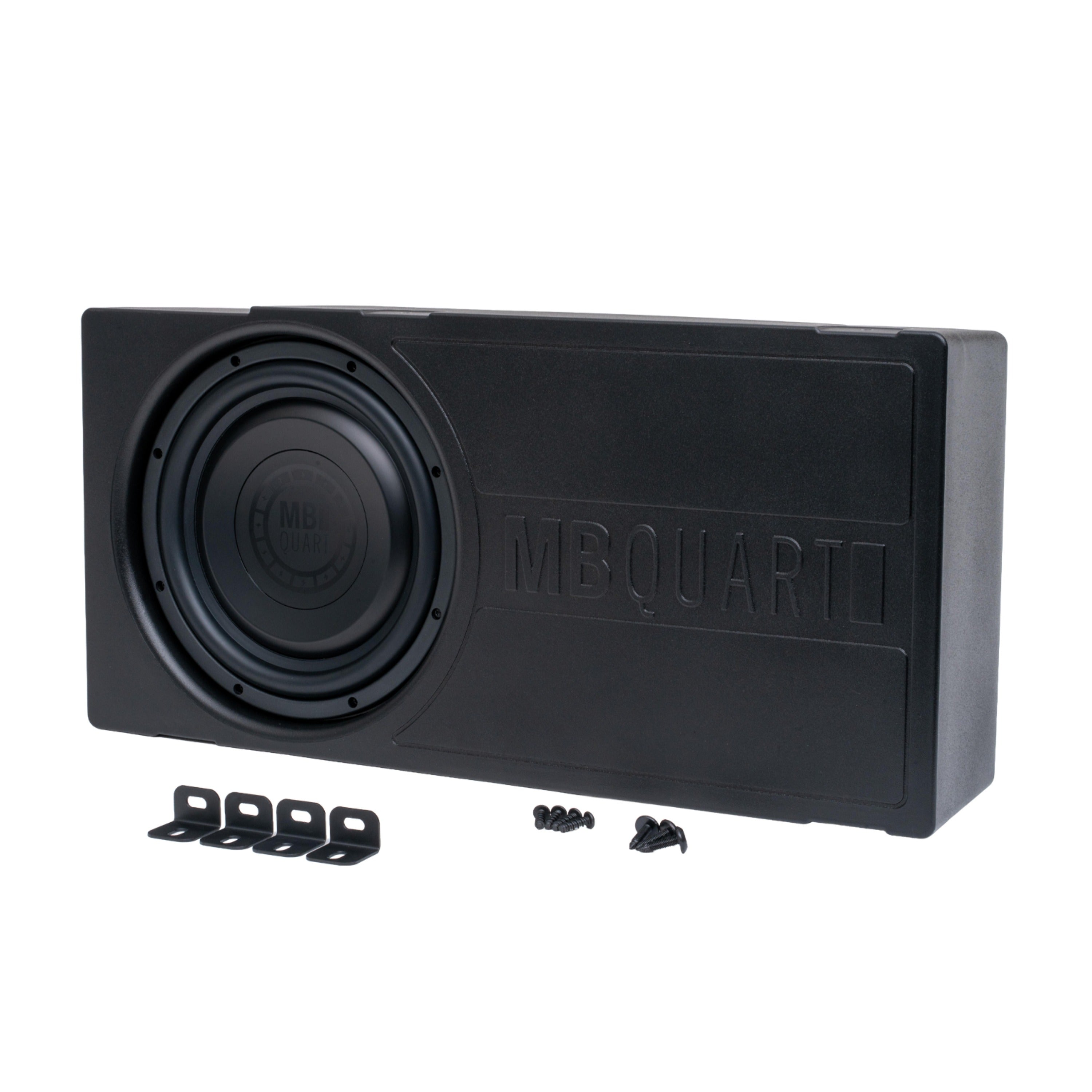 MB Quart MBQRG-SUB-2 10" Subwoofer & 400 Watt D Class Compact Amplifer Kit 
