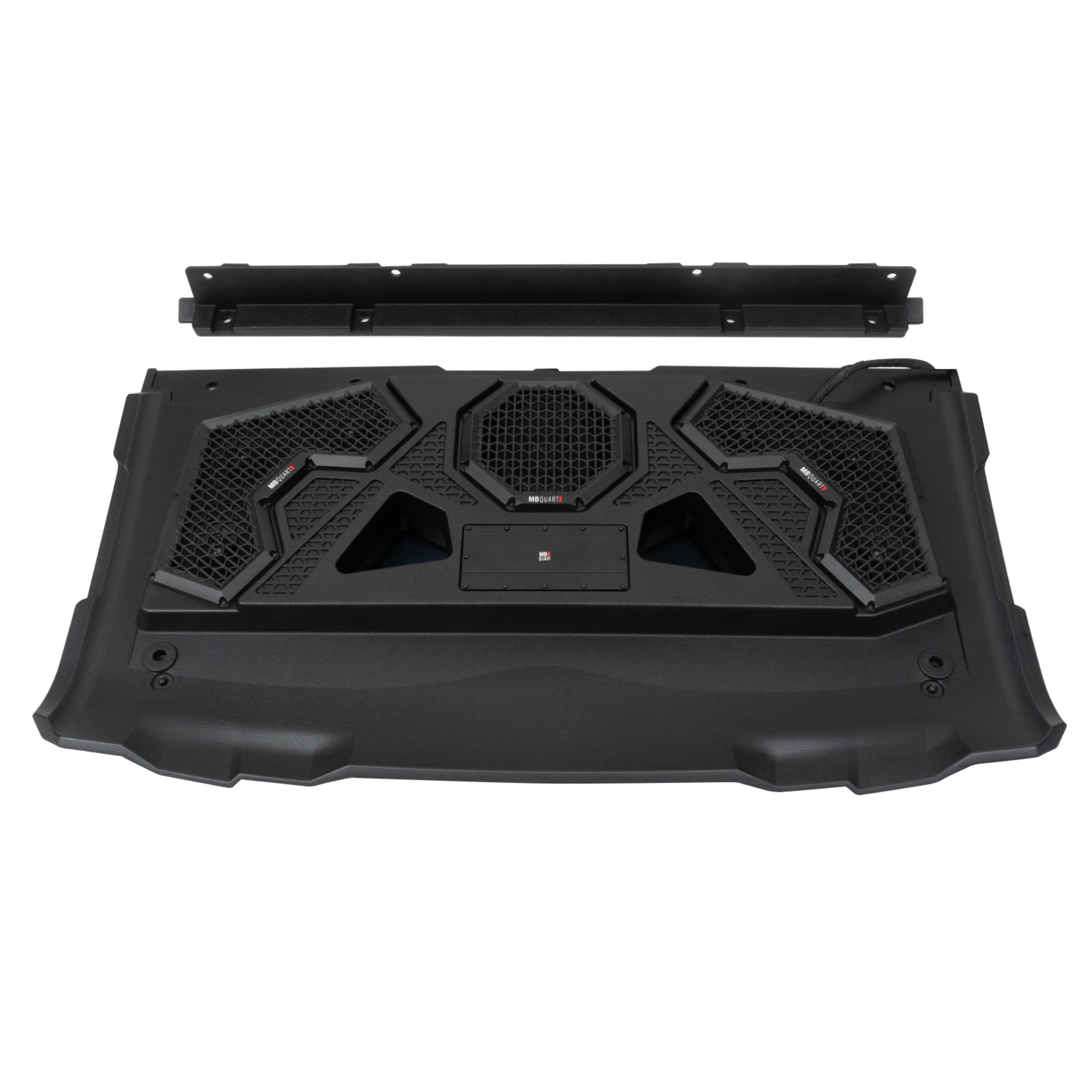 MB Quart MBQRG2-S7R 500-watt Ranger audio roof with a dash-mounted GMR7V1 source unit