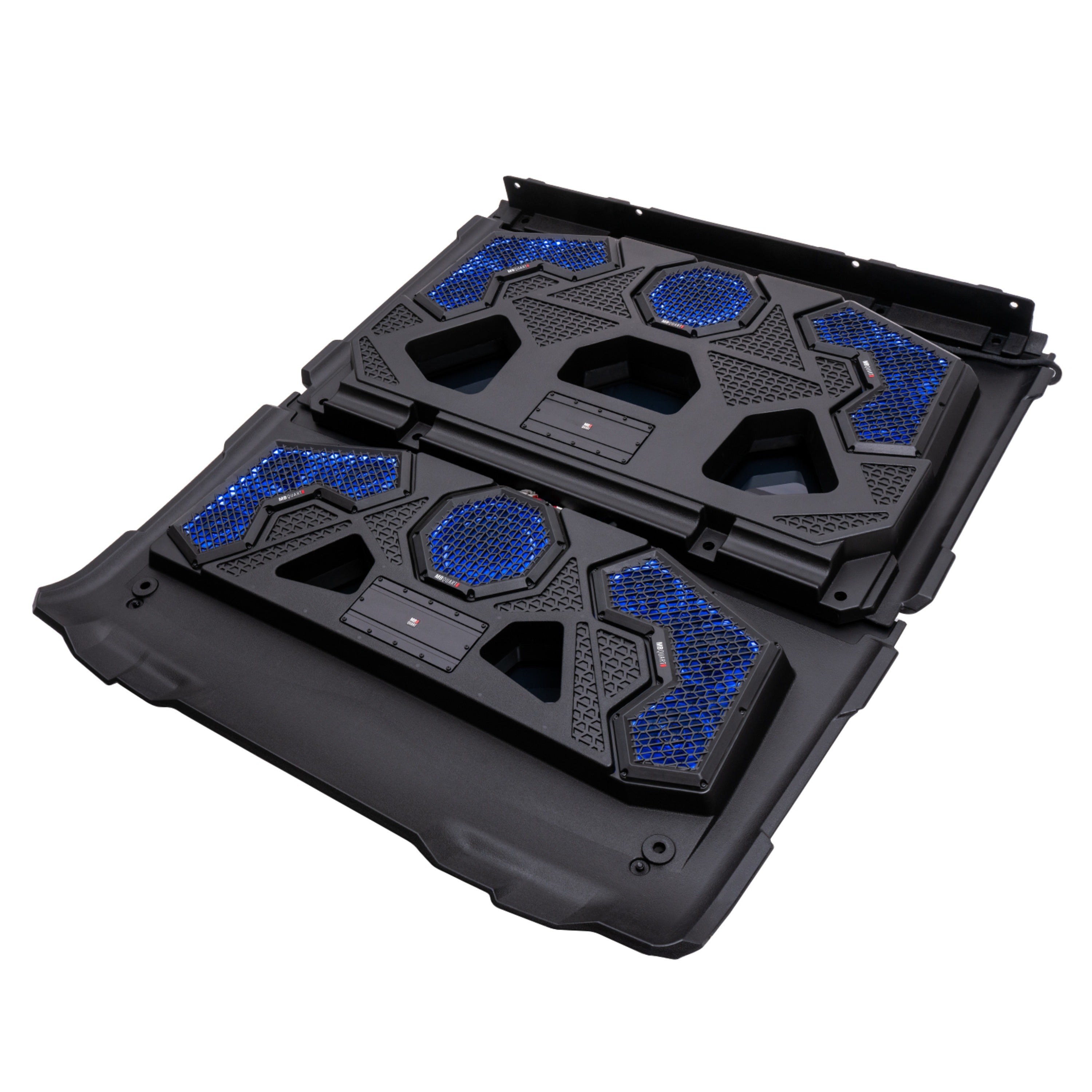 MB Quart MBQRG4-S14R 1000-watt Ranger audio roof with a dash-mounted GMR7V1 source unit