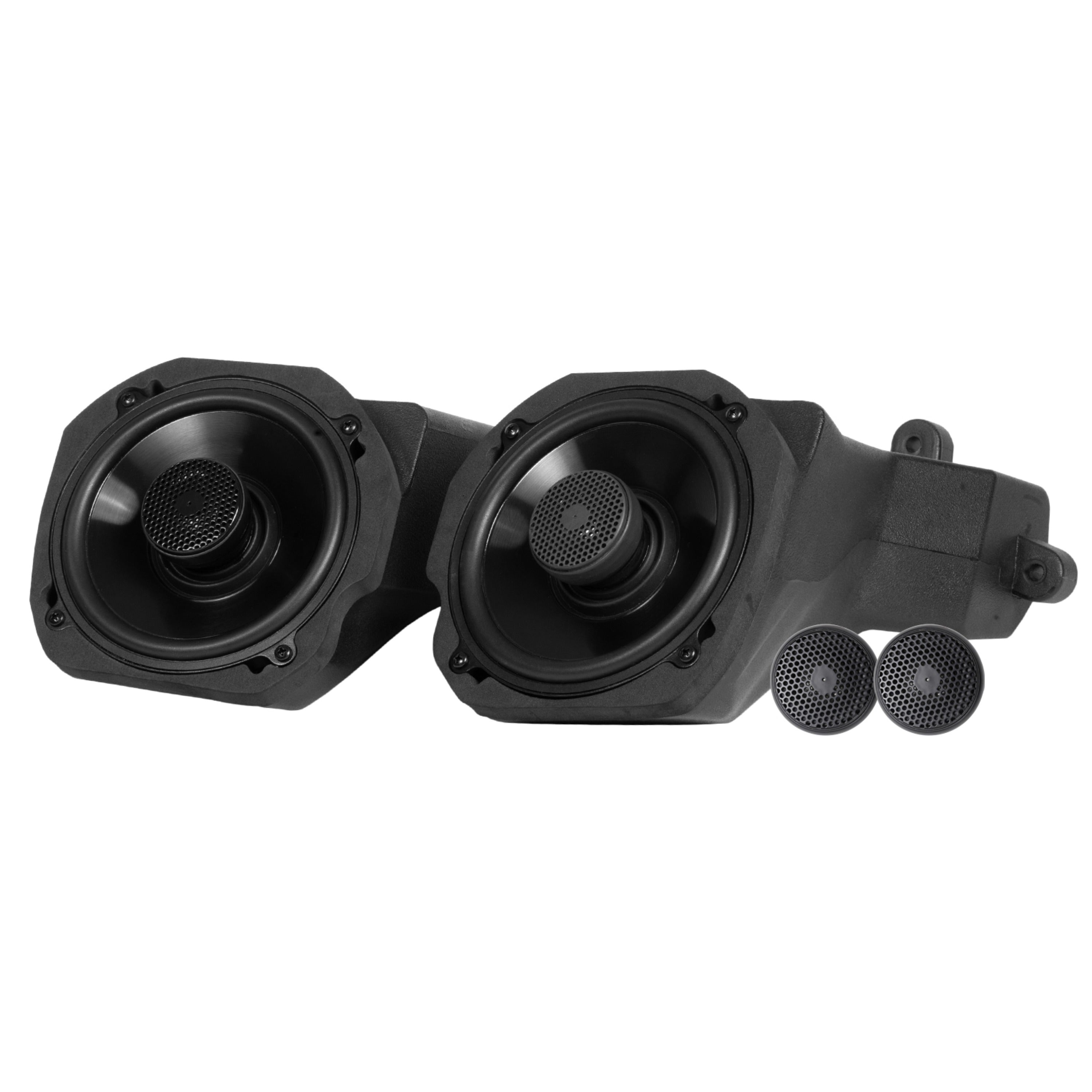 MB Quart MBQRP-F116 Polaris RZR Pro XP / Pro R / Turbo R - 6.5" Front Speaker Kit & Enclosures (W/o OEM Front Speakers)