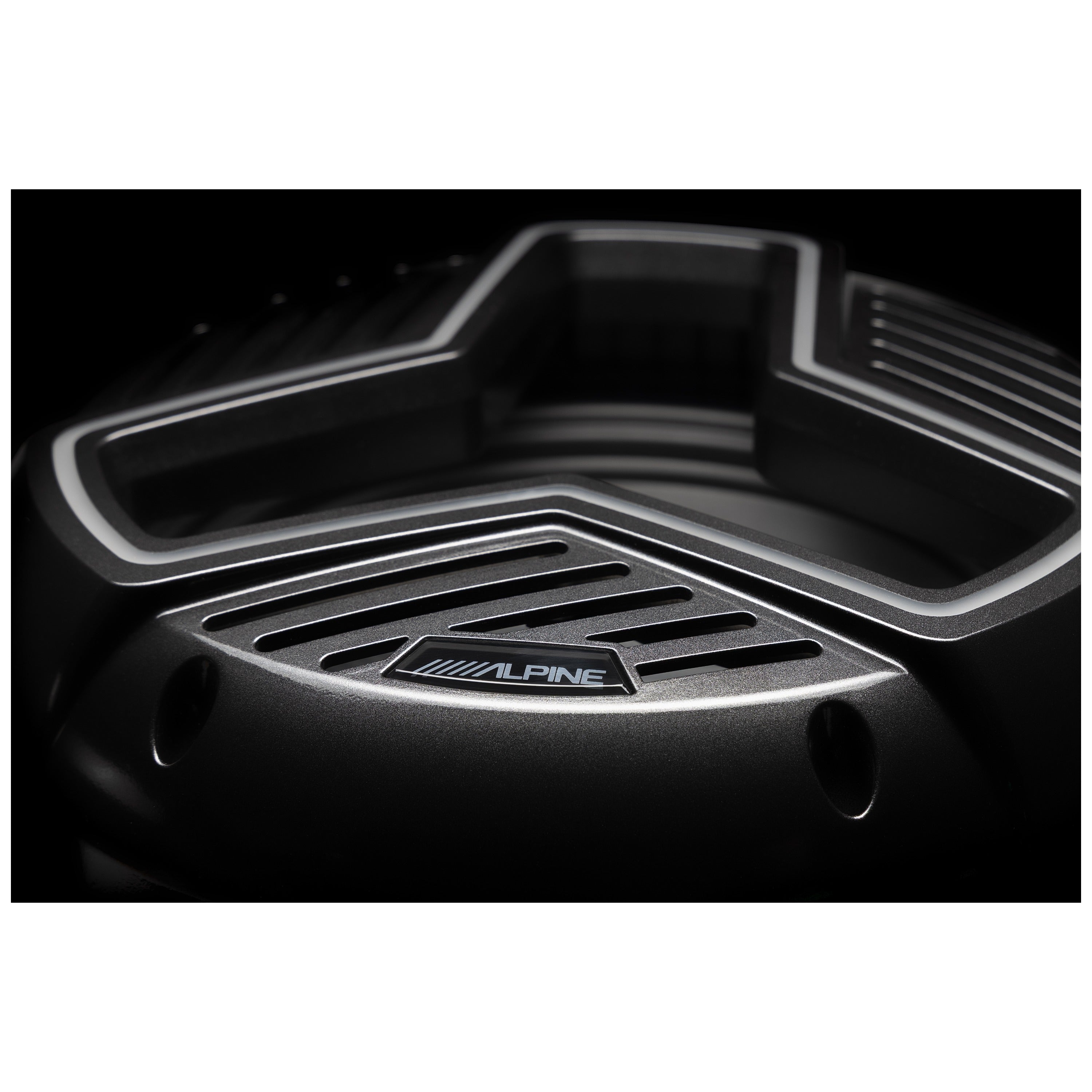 Alpine Marine 10" Marine Subwoofer with Integrated RGB Lighting and IP66 Waterproof Design
