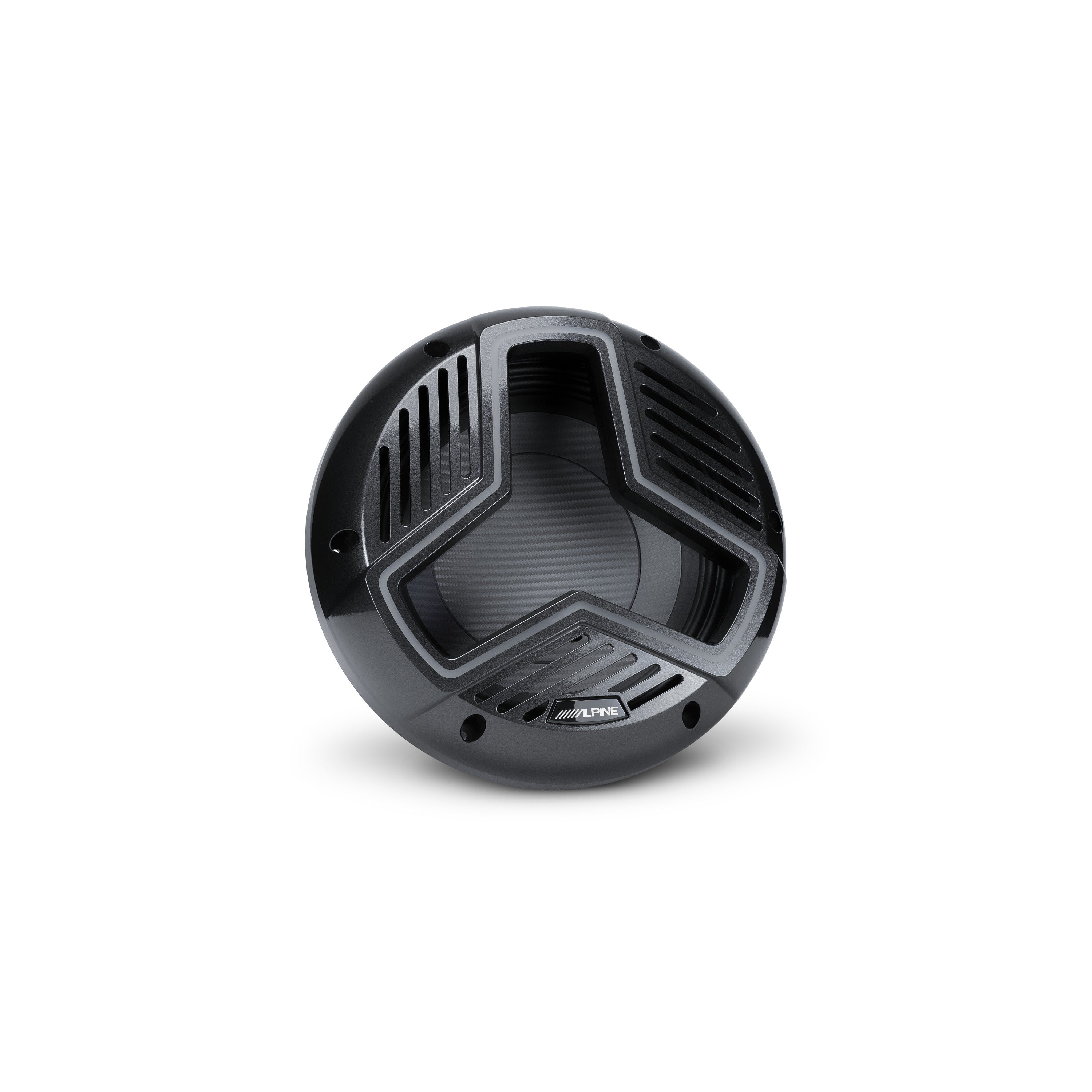 Alpine Marine 10" Marine Subwoofer with Integrated RGB Lighting and IP66 Waterproof Design