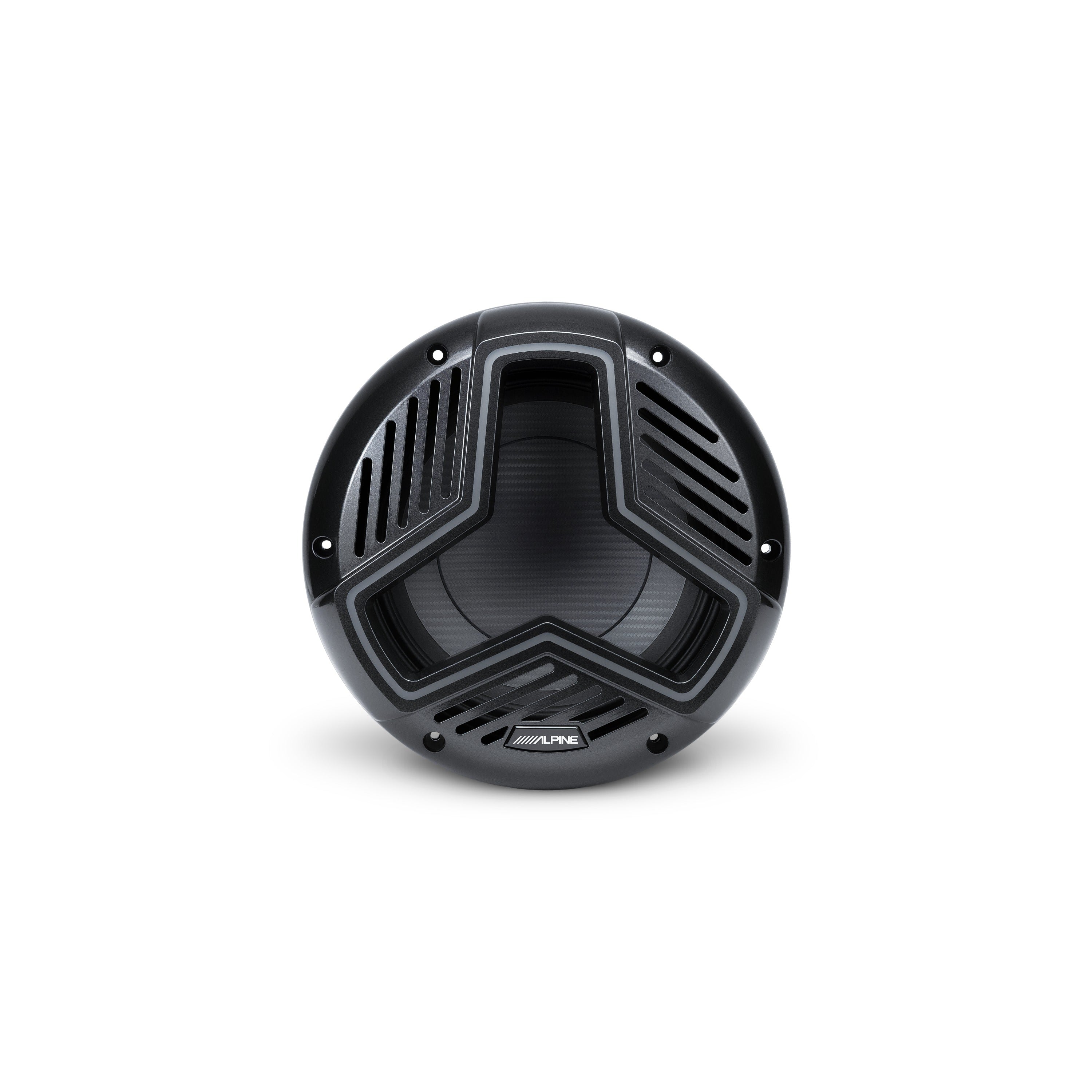 Alpine Marine 10" Marine Subwoofer with Integrated RGB Lighting and IP66 Waterproof Design