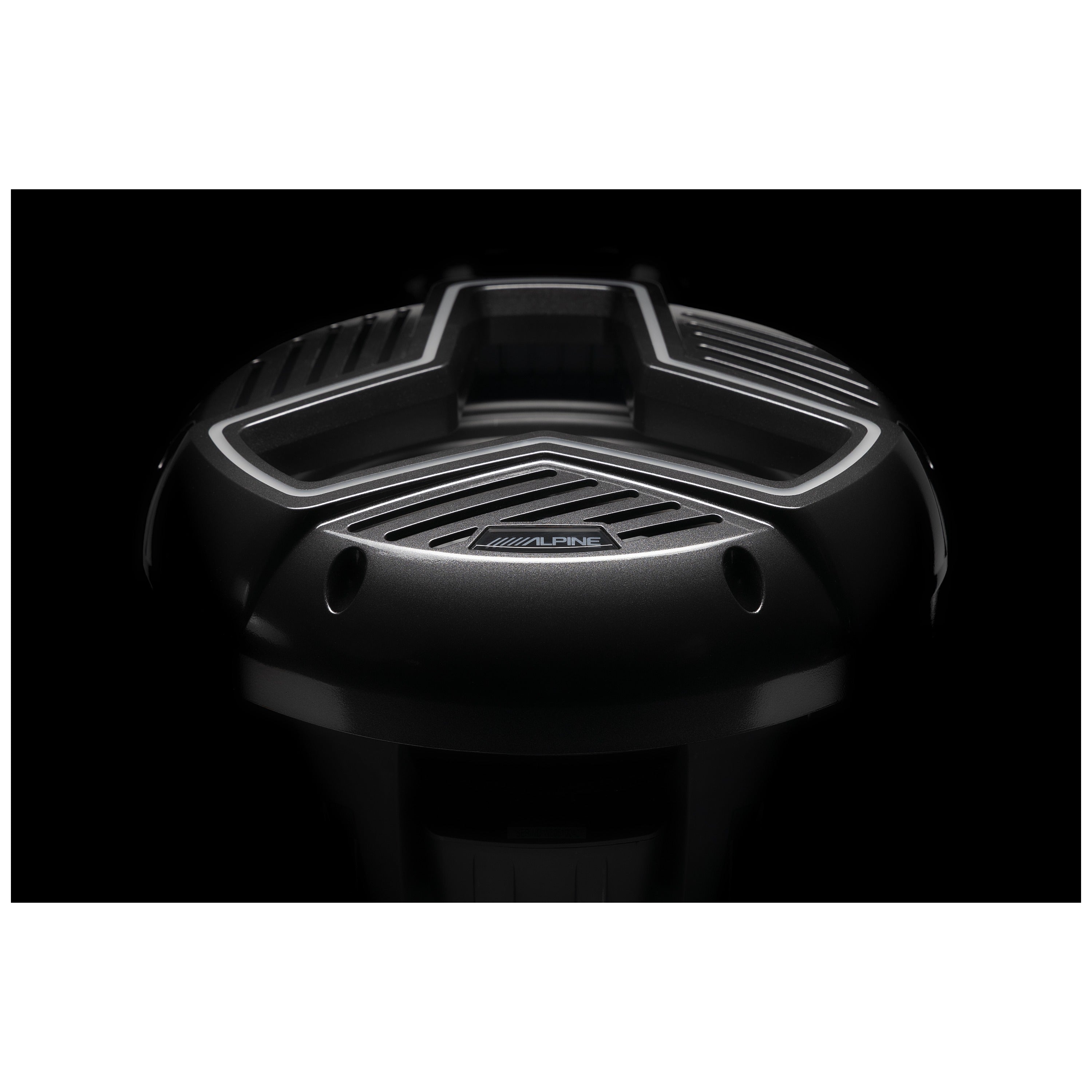 Alpine Marine 10" Marine Subwoofer with Integrated RGB Lighting and IP66 Waterproof Design