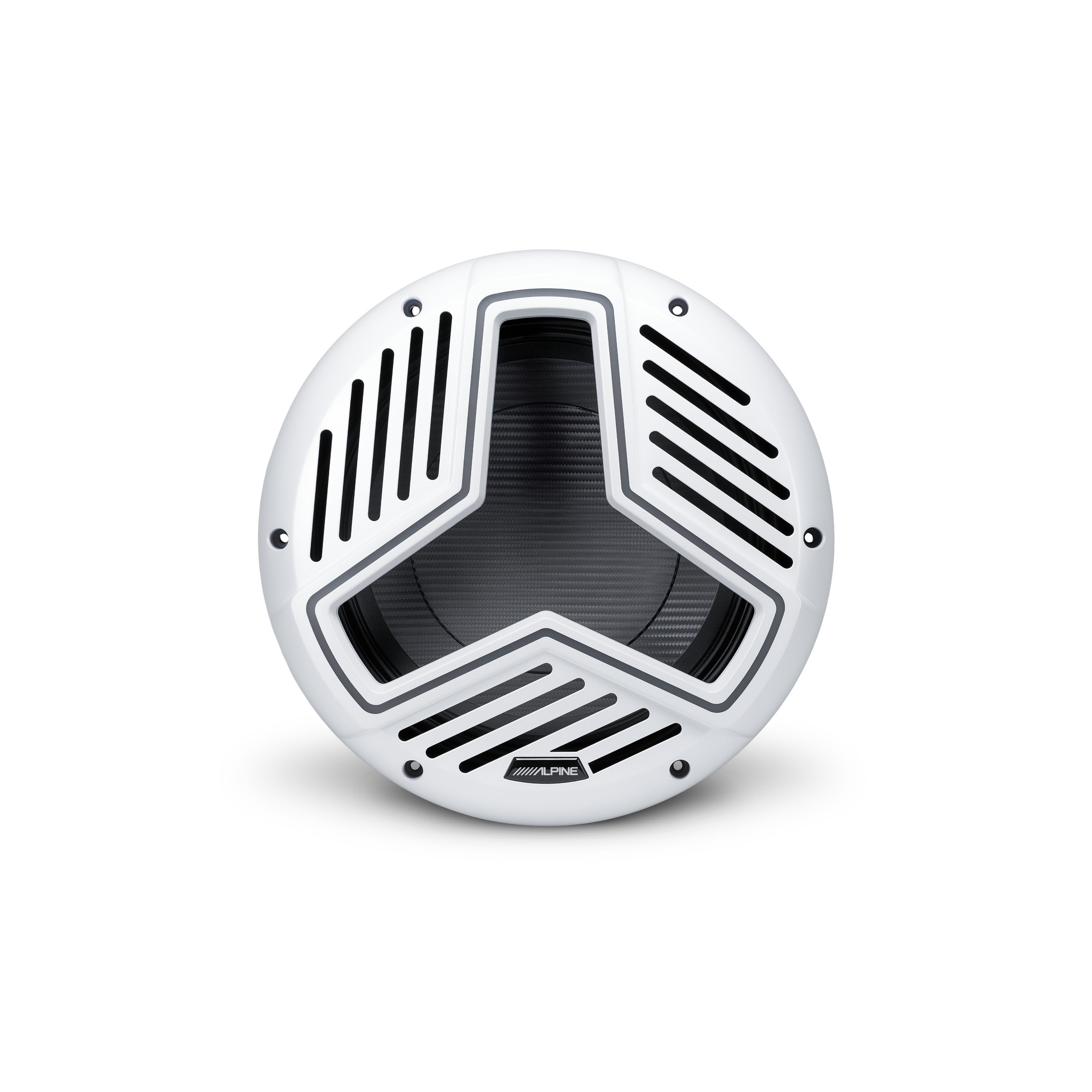 Alpine Marine 12" Marine Subwoofer with Integrated RGB Lighting and IP66 Waterproof Design