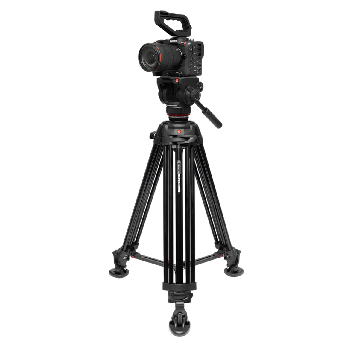 Manfrotto Pro Twin Aluminum Tripod with 502X Head
