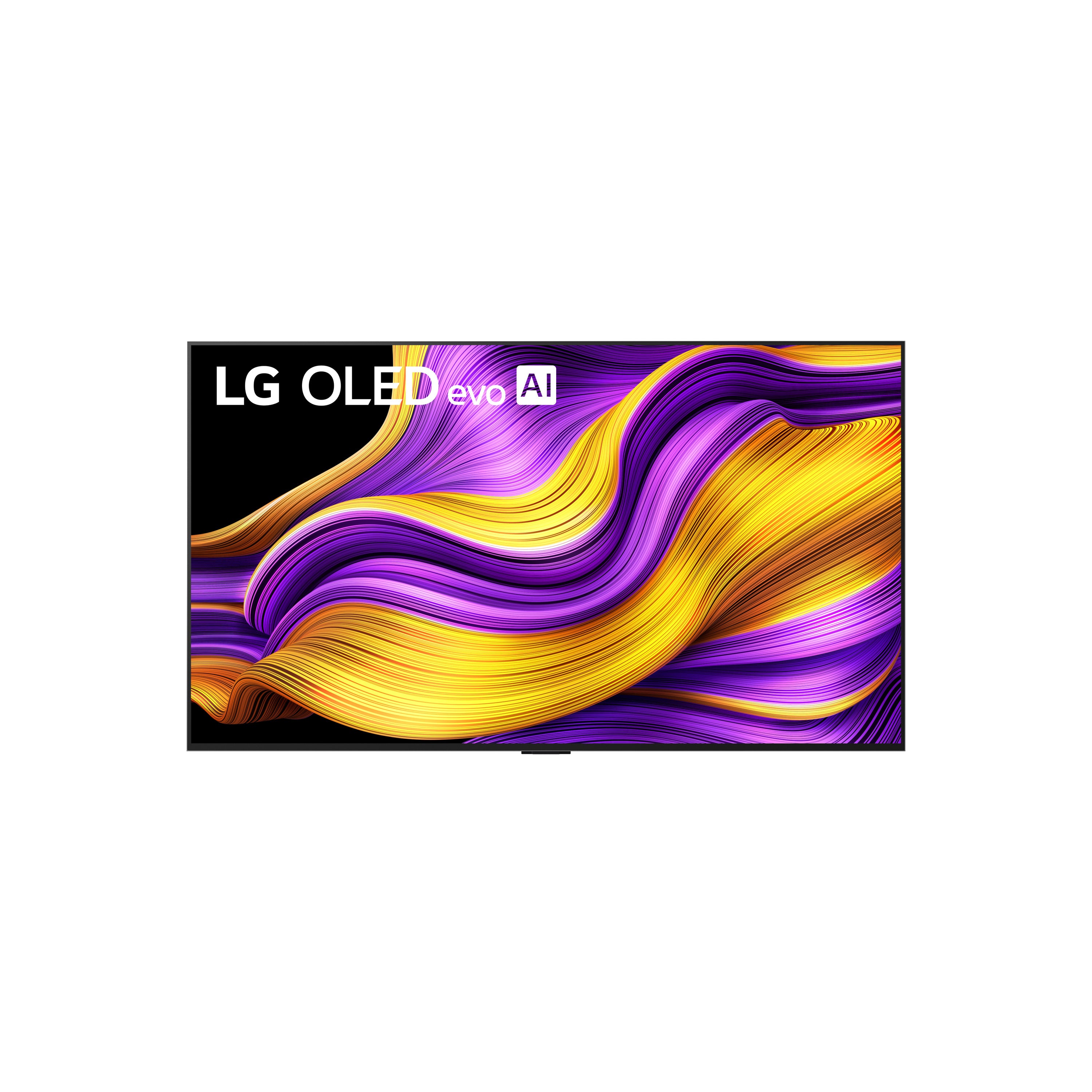 LG OLED evo AI G5 4K 2025 Smart TV with wall mount