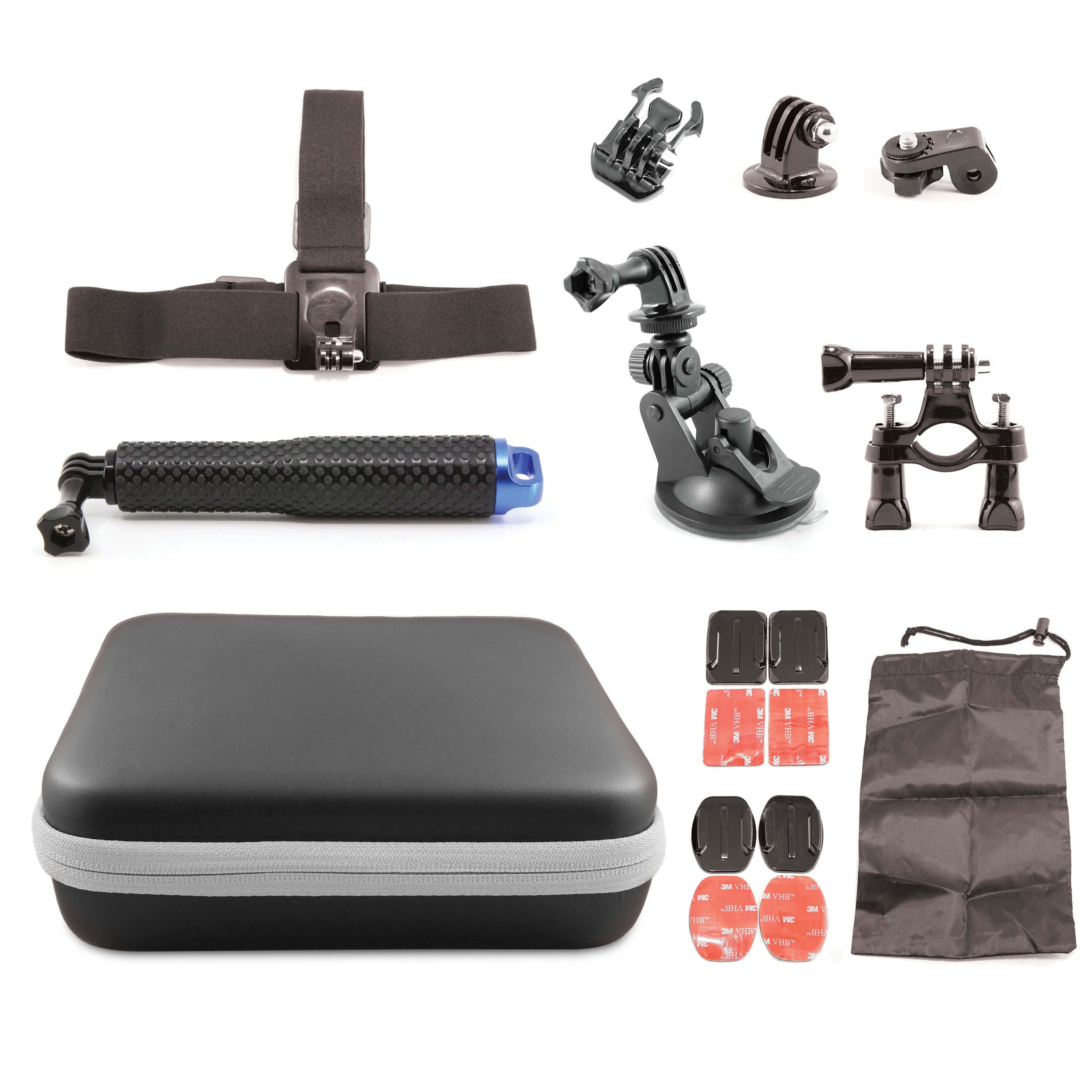 ACTION PACKED! 6CDセット Optex Action Camera 13-Piece Accessory Kit