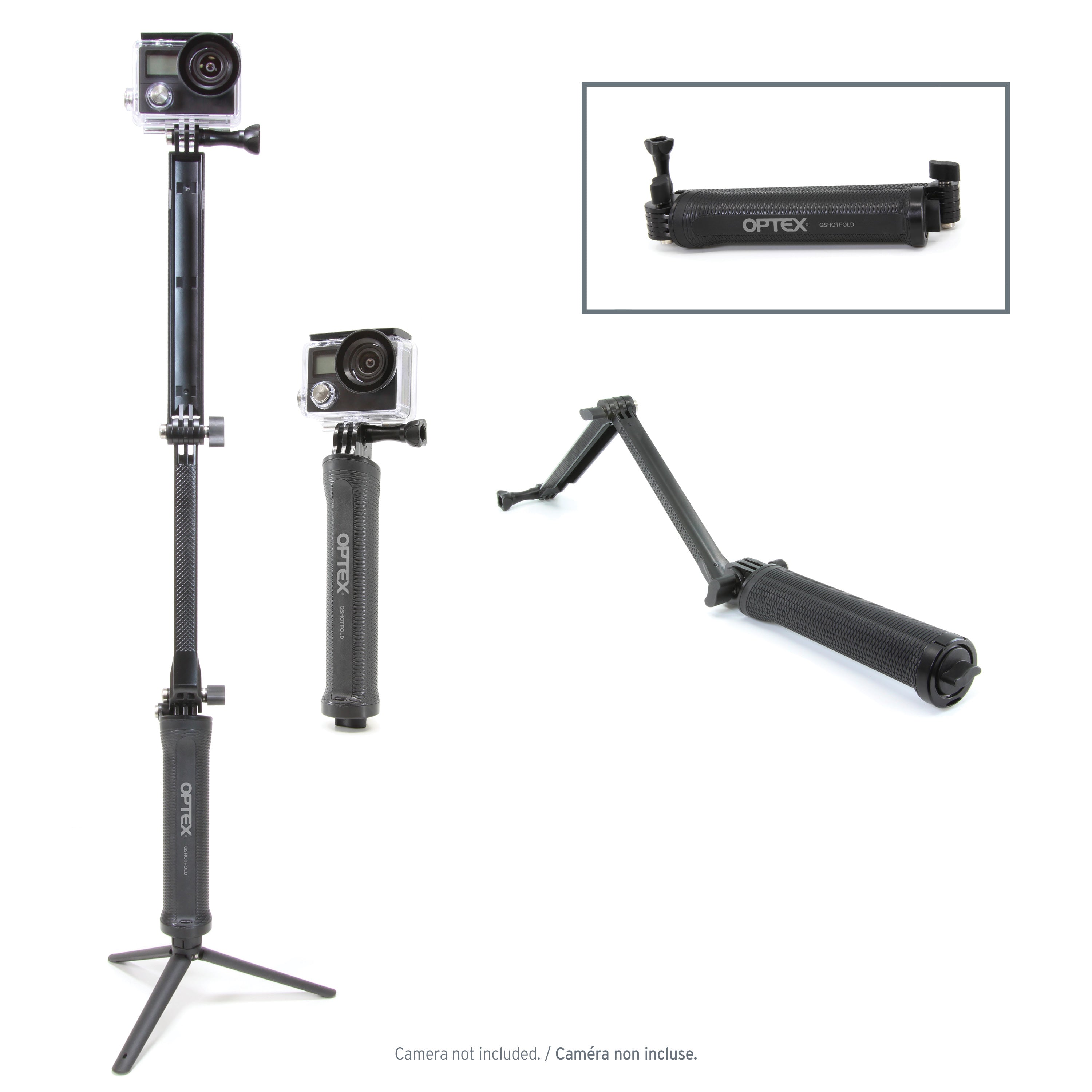 Optex Action Camera 16-Piece Accessory Kit