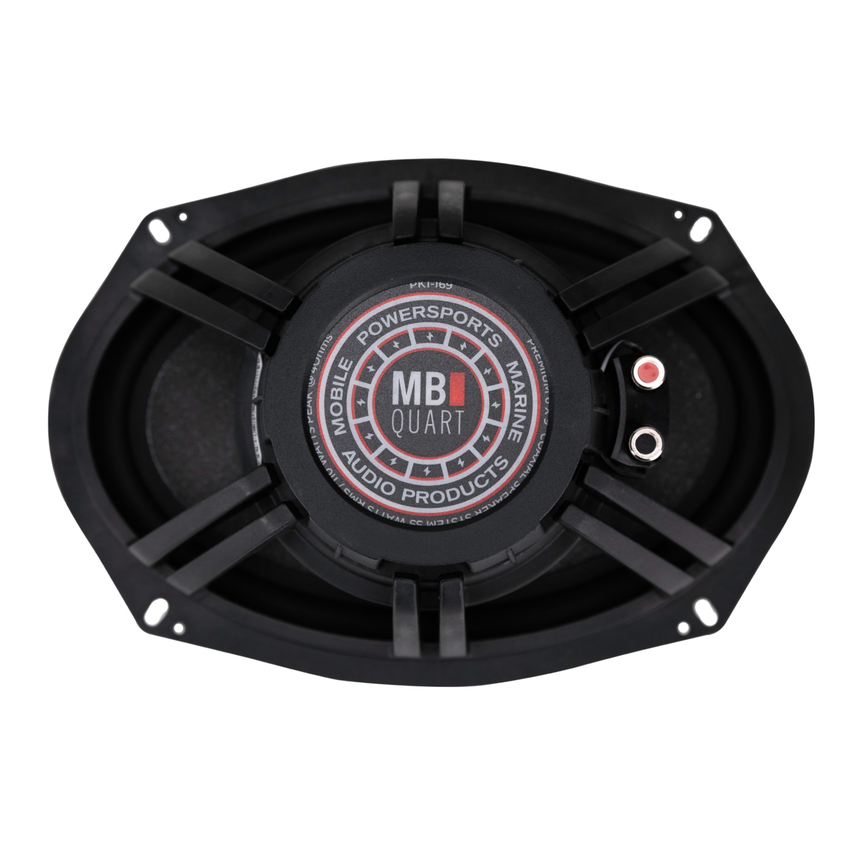 MB Quart PK1-169 6x9" Premium 2-Way coax speakers with 1" Magnesium WideSphere™ Technology Tweeters
