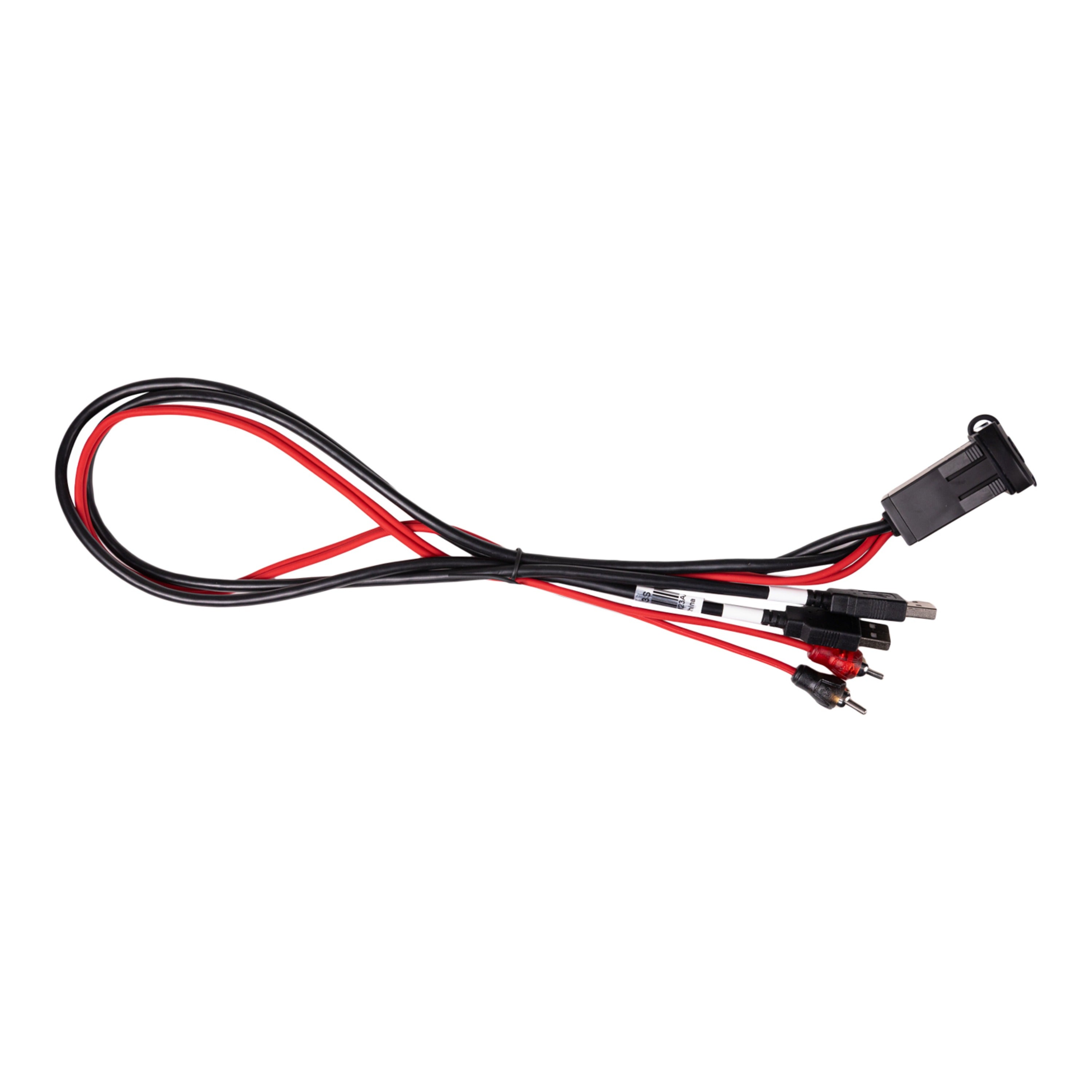 MB Quart PSAP-3S Dash mounted plug for GMR-7 w/ USB, USB-C and 3.5mm