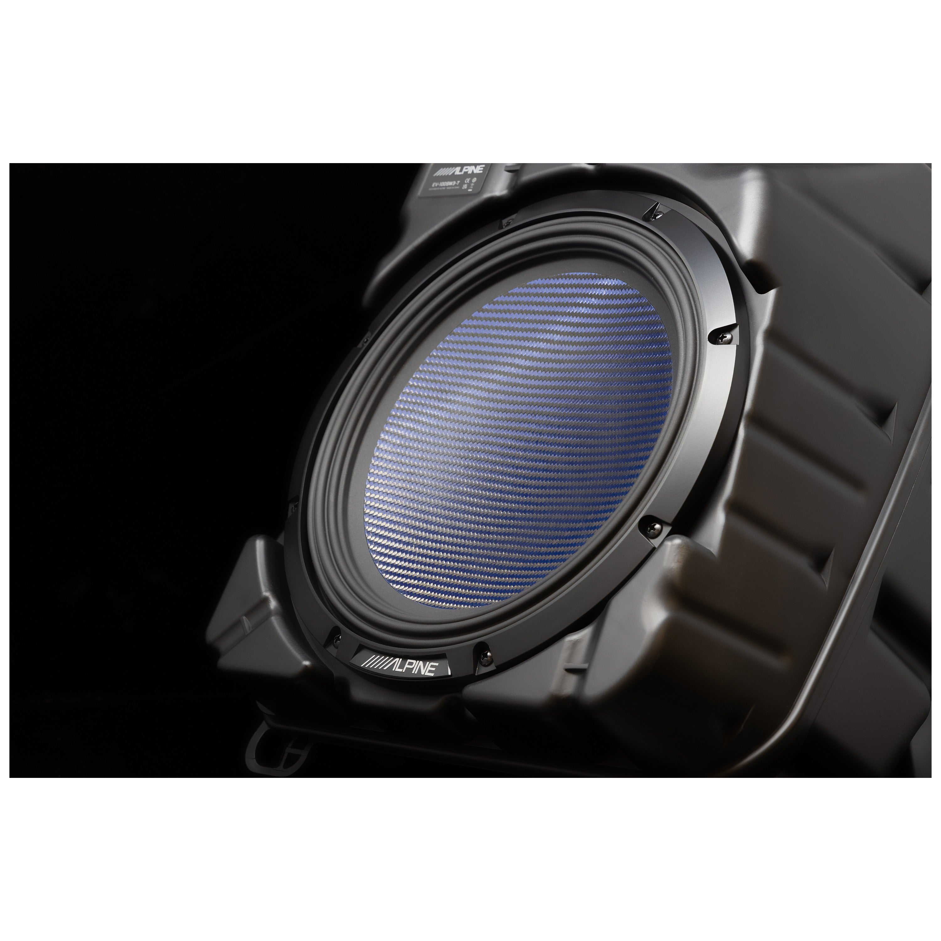 Alpine PSS-TSUB-T3B 10" Subwoofer Upgrade Kit For 2017-23 Tesla Model 3 Base Audio