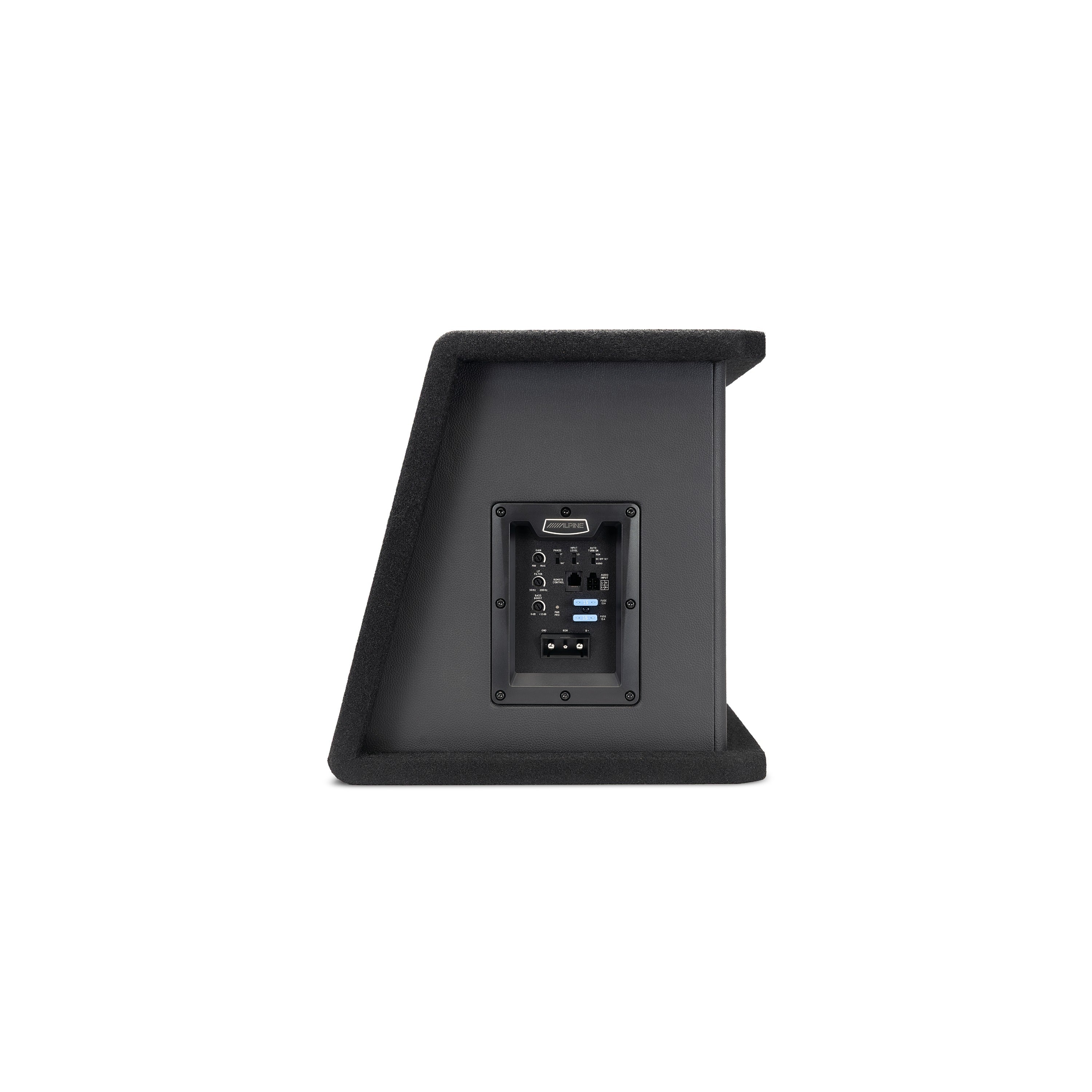 Alpine PWE-SB10 10" Powered Subwoofer Wedge Enclosure