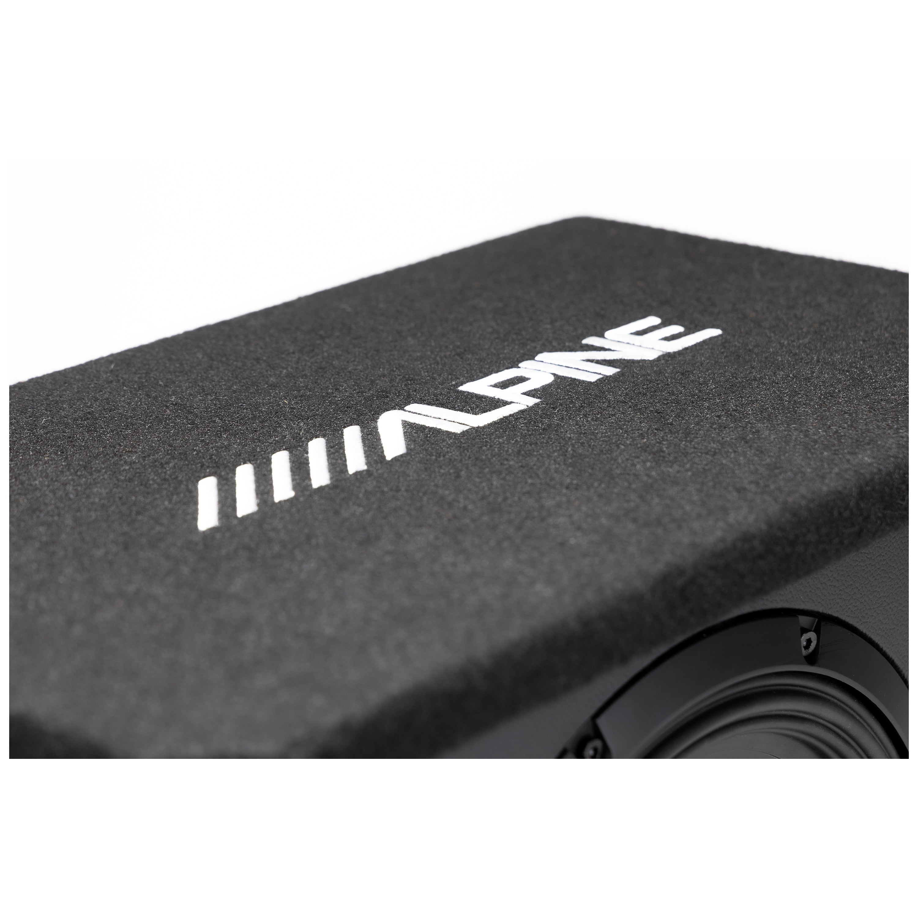 Alpine PWE-SB10 10" Powered Subwoofer Wedge Enclosure