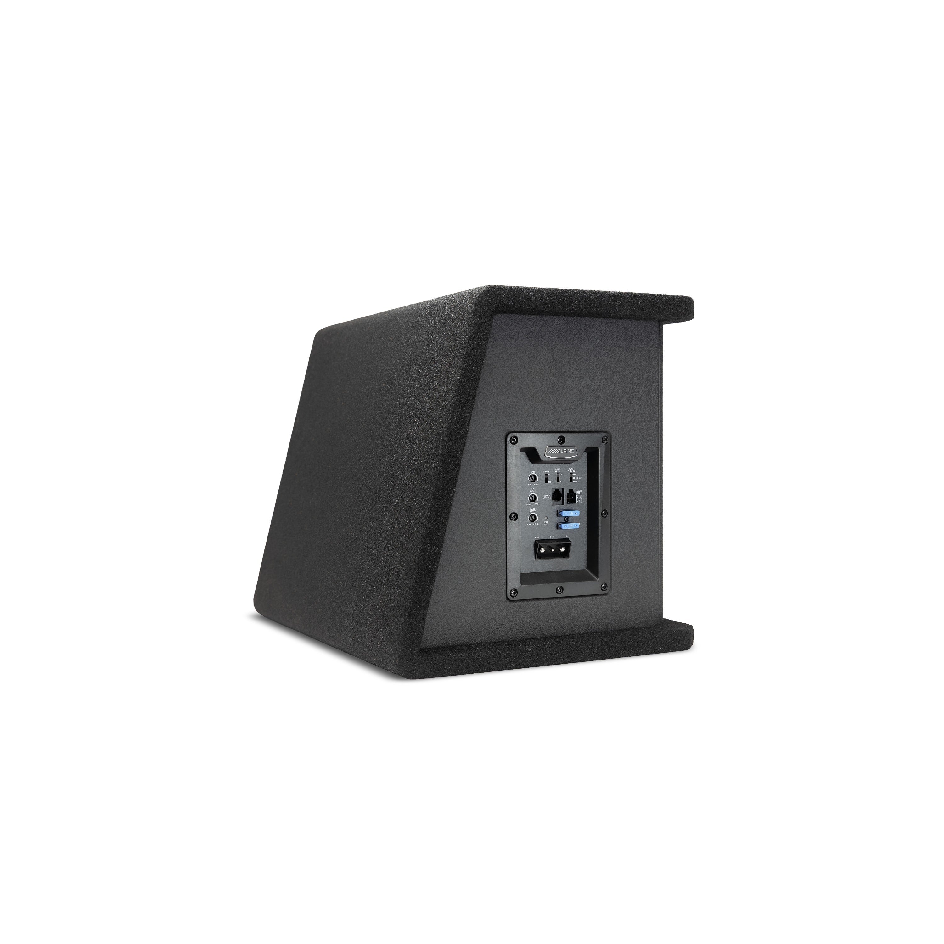 Alpine PWE-SB10 10" Powered Subwoofer Wedge Enclosure
