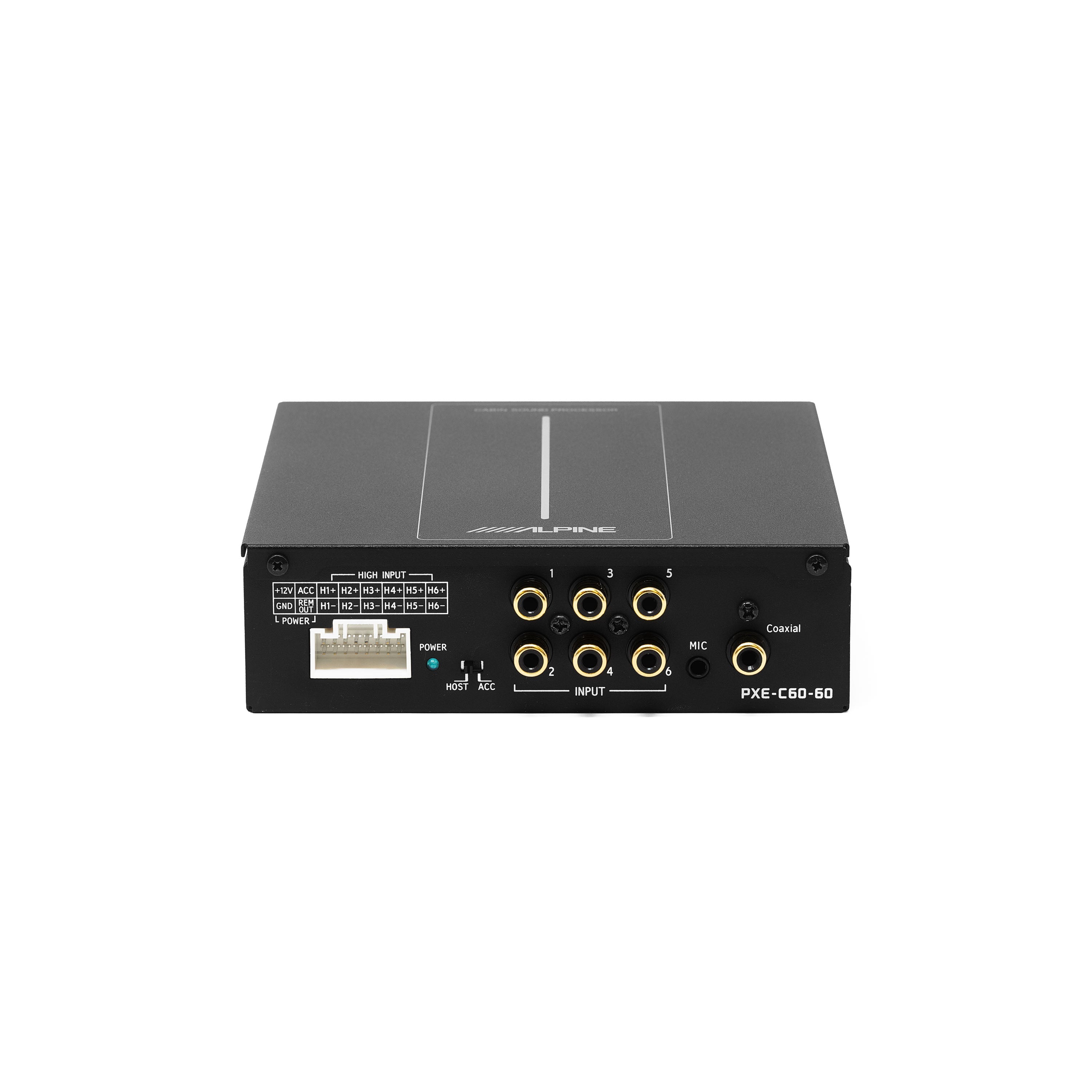 [やす]Pretone + Quad Sound Alpine PXE-C60-60 OPTIM6 6-Channel Hi-Res Sound Processor with Automat