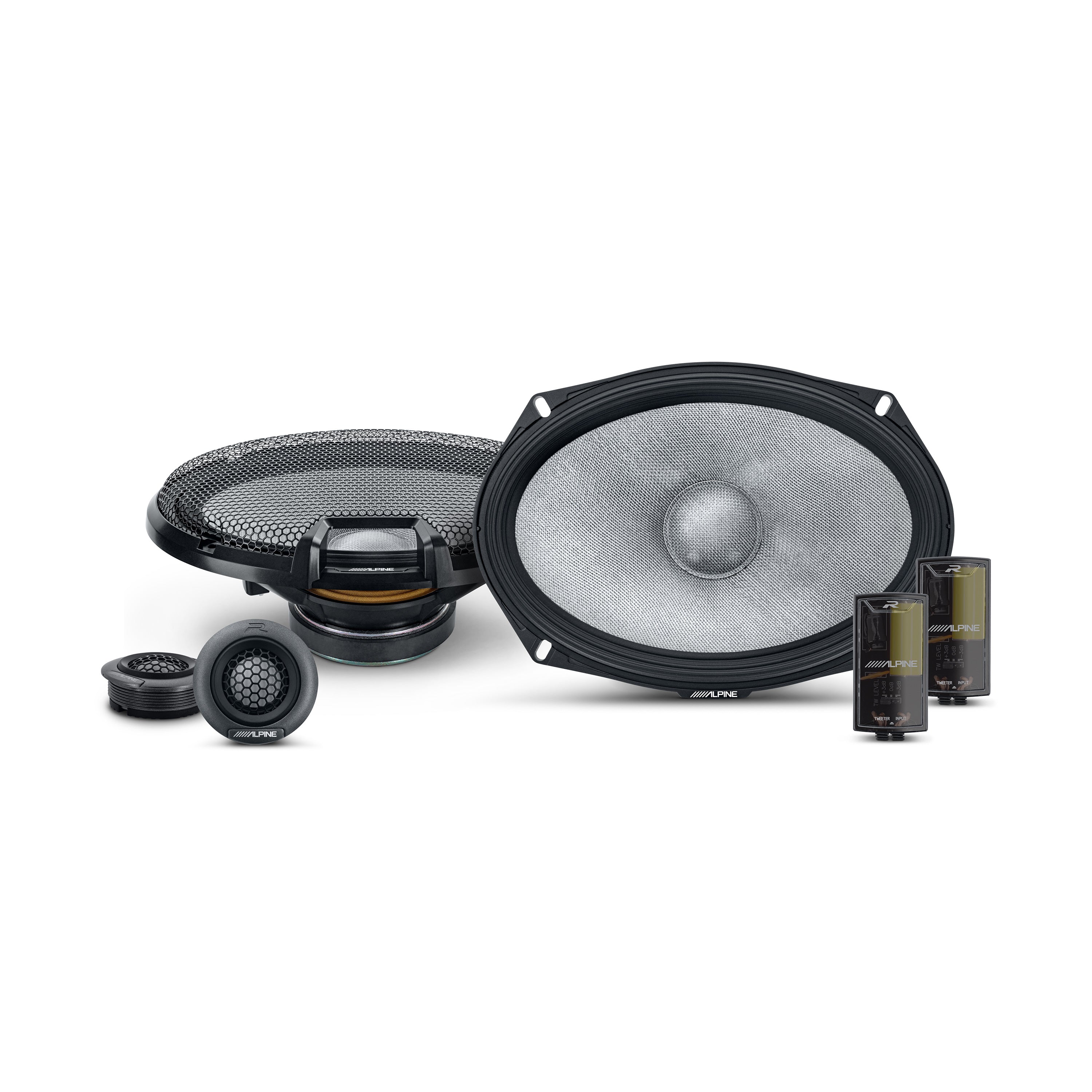 Component Speakers R Tweeter Alpine R Series Component Speakers