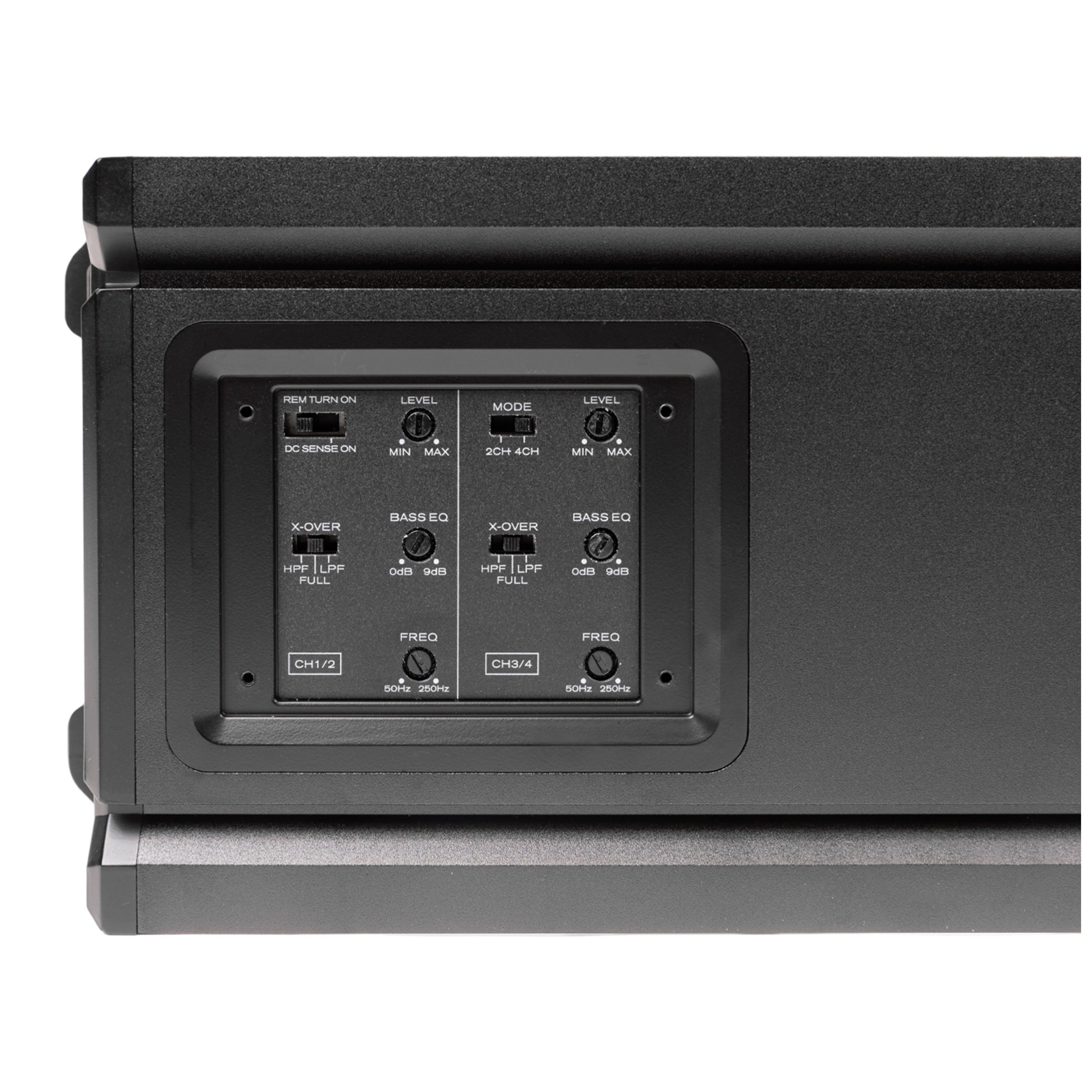 MB Quart RA1-1100.4 4 Channel Car Audio Amplifier - 4 x 275W @ 2 Ohms, 4 x 160W @ 4 Ohms