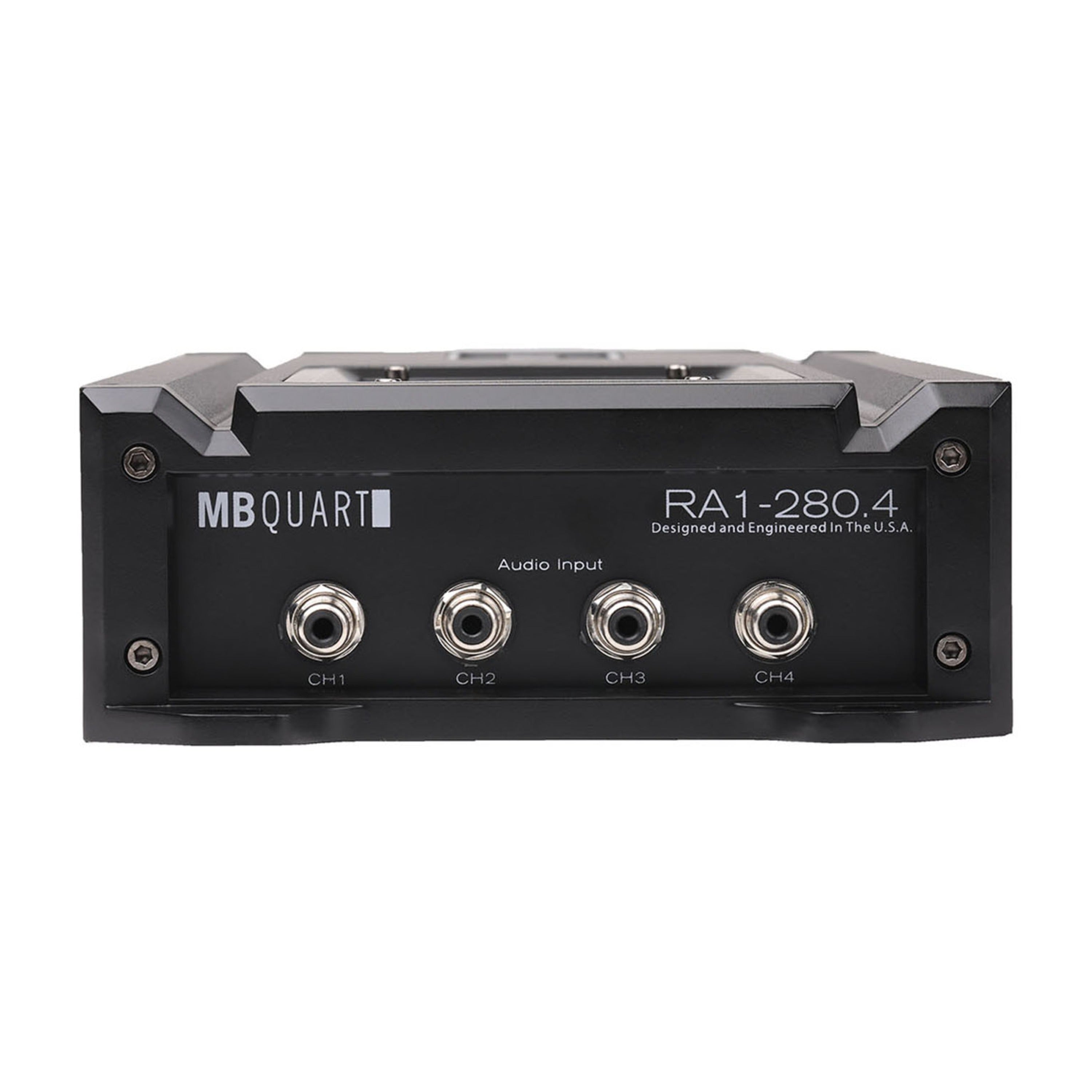 MB Quart RA1-280.4 4 Channel Car Audio Amplifier - 4 x 70W @ 2 Ohms, 4 x 50W @ 4 Ohms