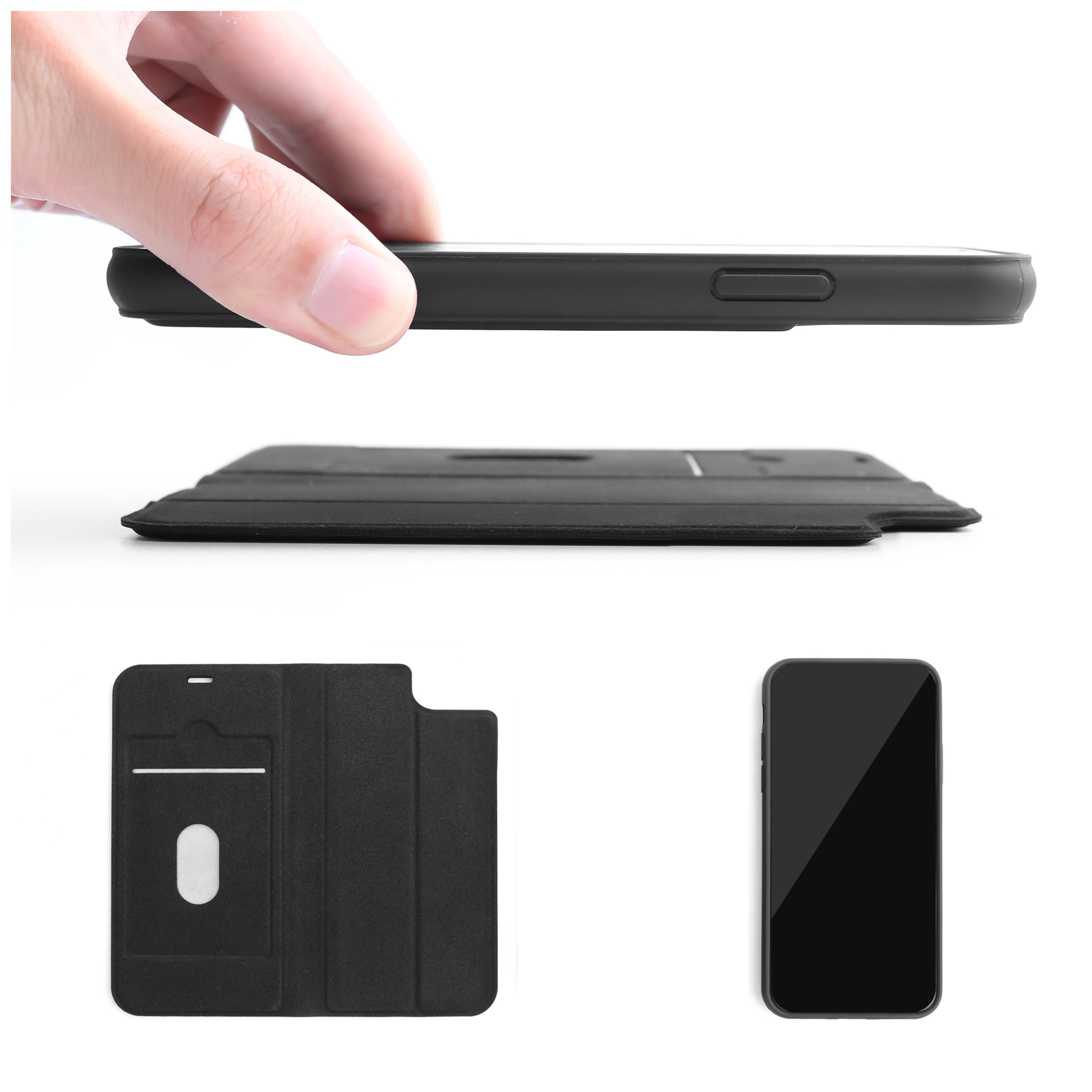 Roots Slim Folio Case for iPhone with RFID Protection
