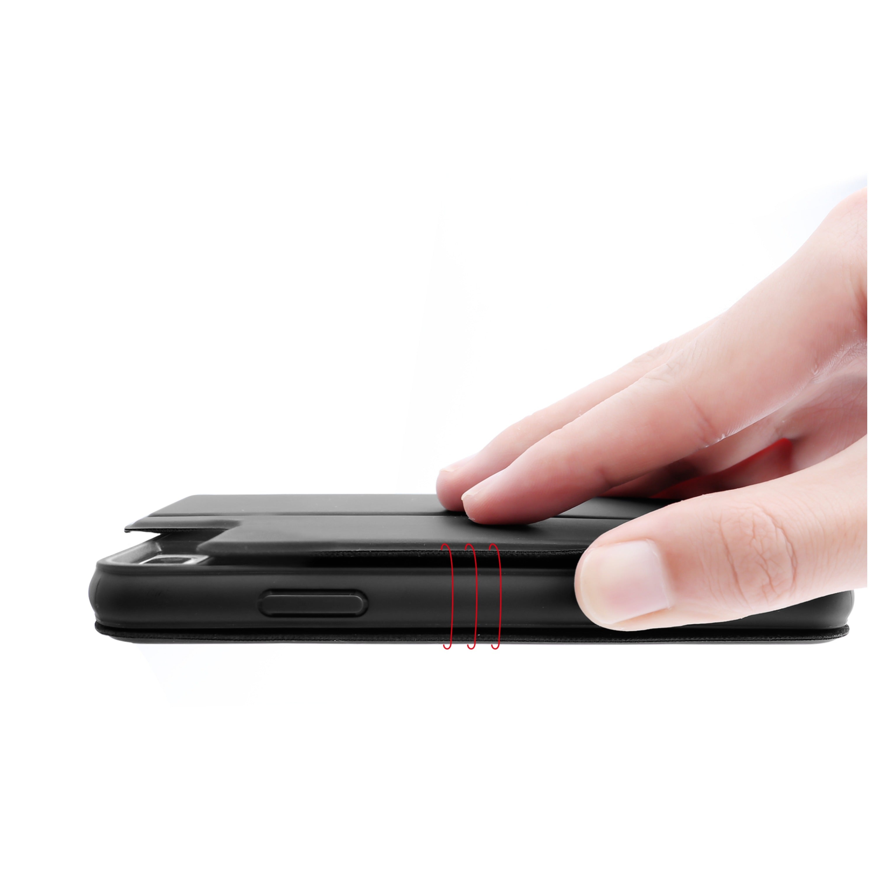 Roots Slim Folio Case for iPhone with RFID Protection