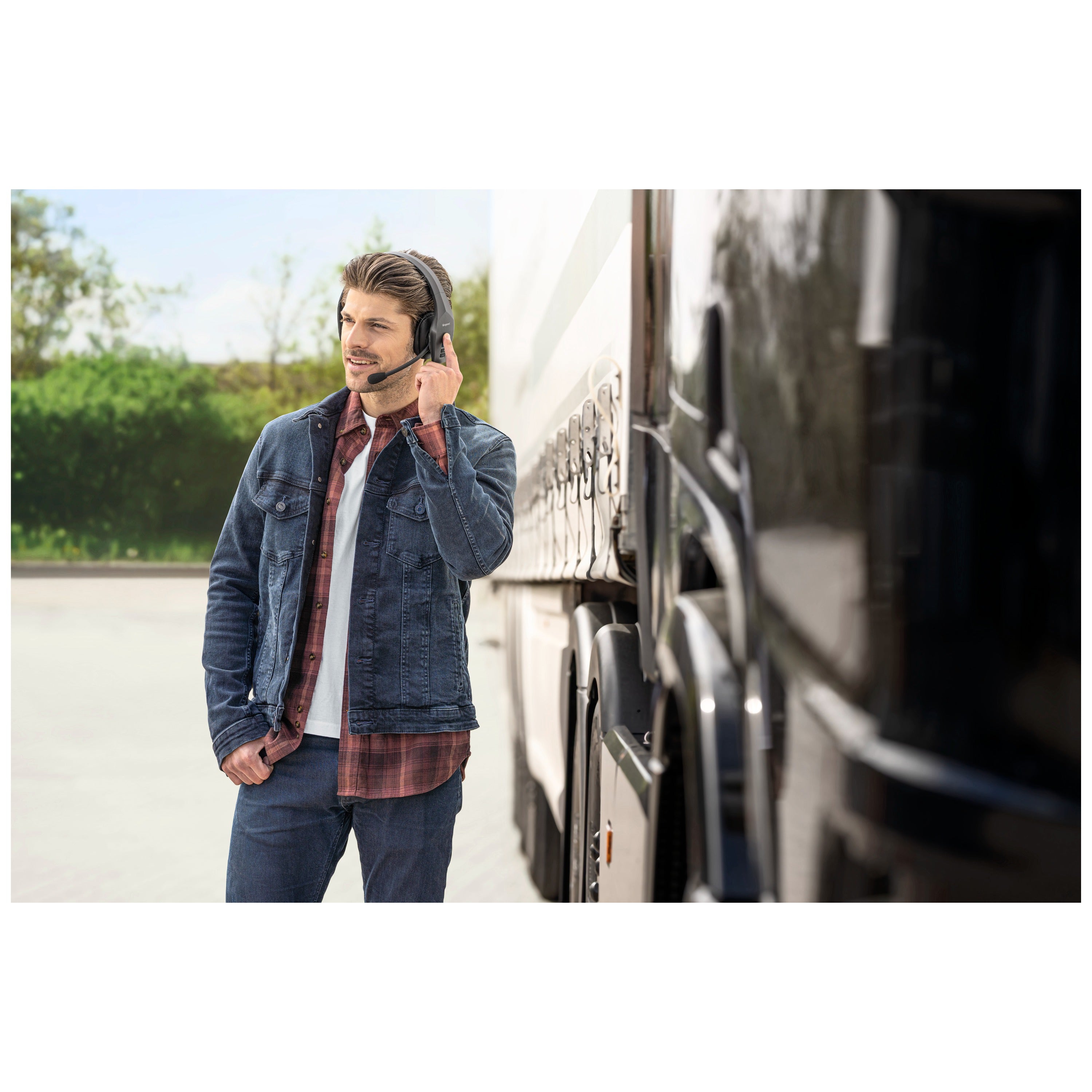 BlueParrott S650-XT 2-in-1 Convertible Bluetooth® Headset with Active Noise Cancellation (ANC)