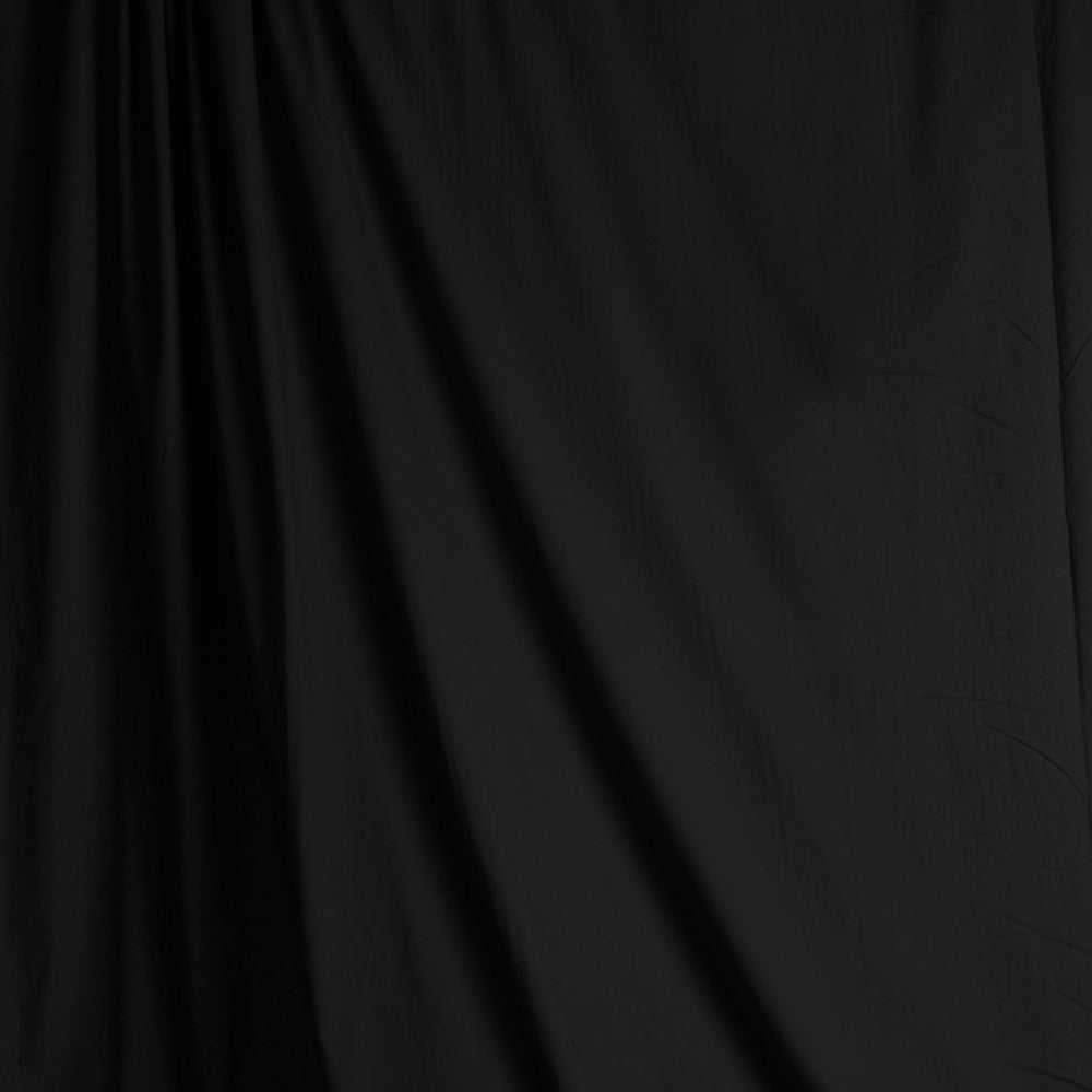 Savage Solid Colour Muslin Background Black