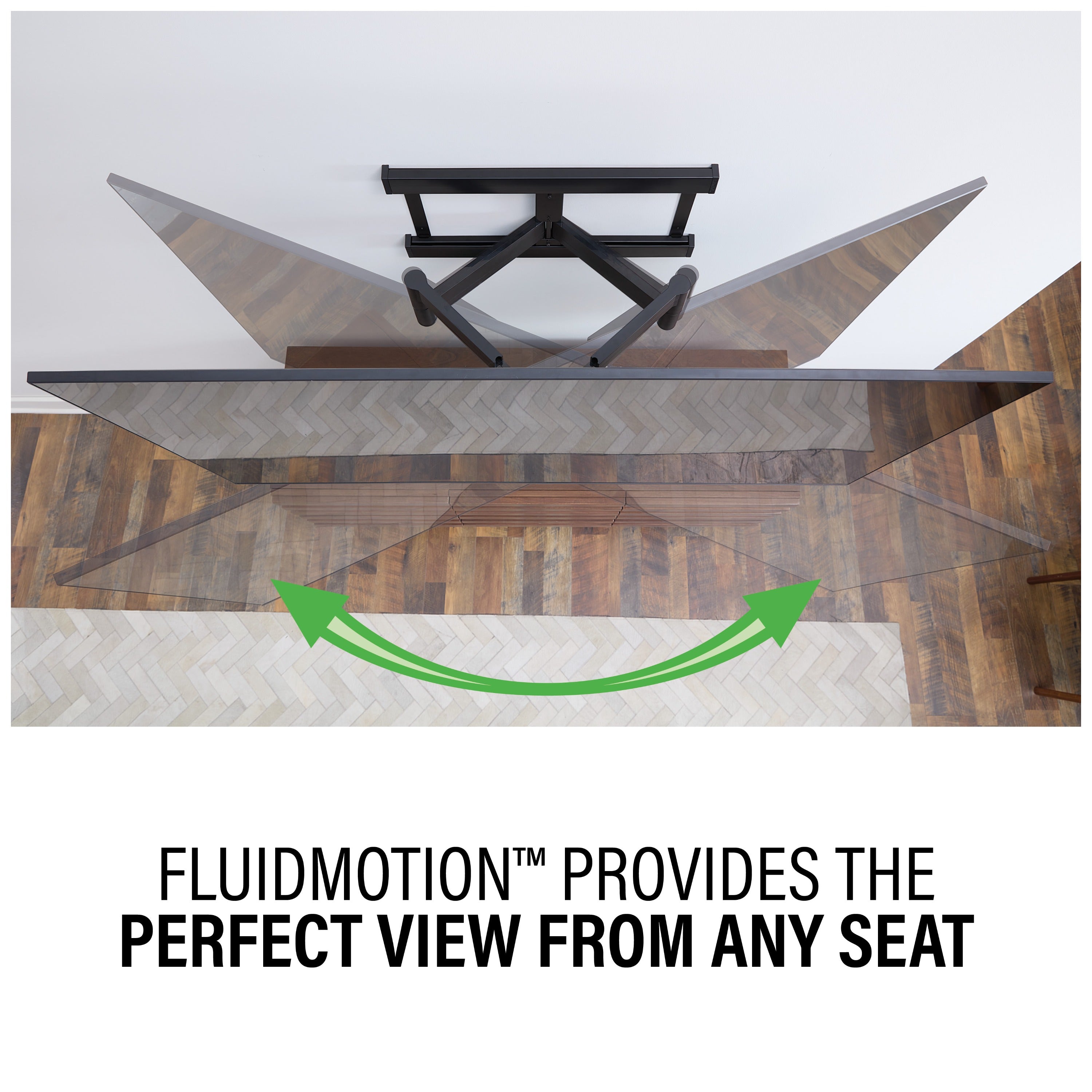 Sanus SLF428B3 Preferred Full-Motion TV Wall Mount for TVs 37" to 90