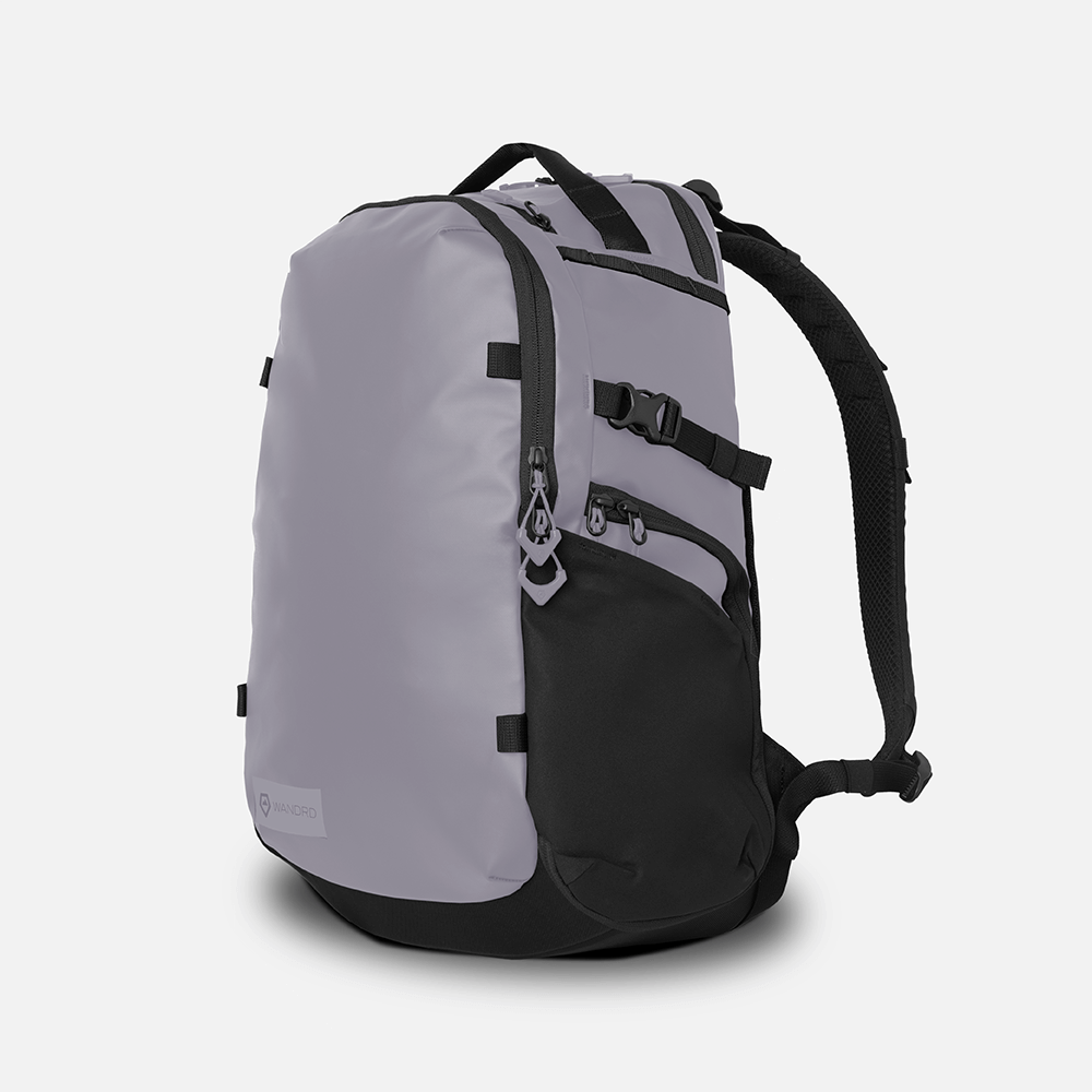 Purple Stratus Photo 18L Backpack Angled