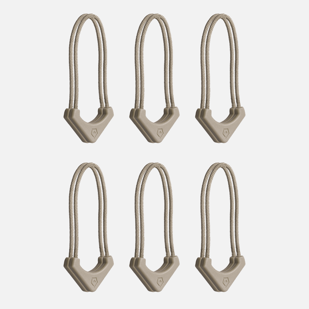 WANDRD WORRYLESS® Locking Zipper Pullers