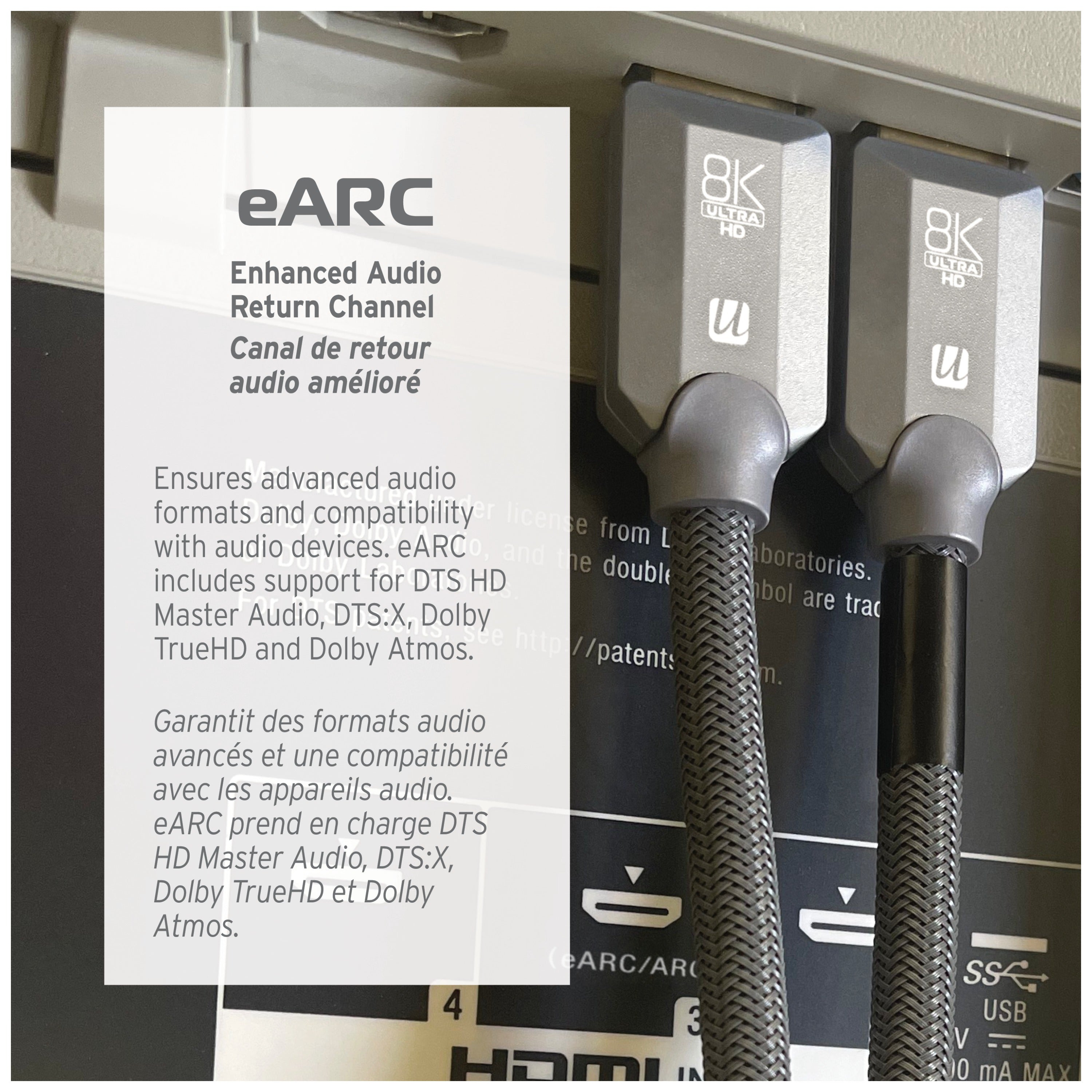 Câble HDMI Ultralink Caliber 8K UltraHD