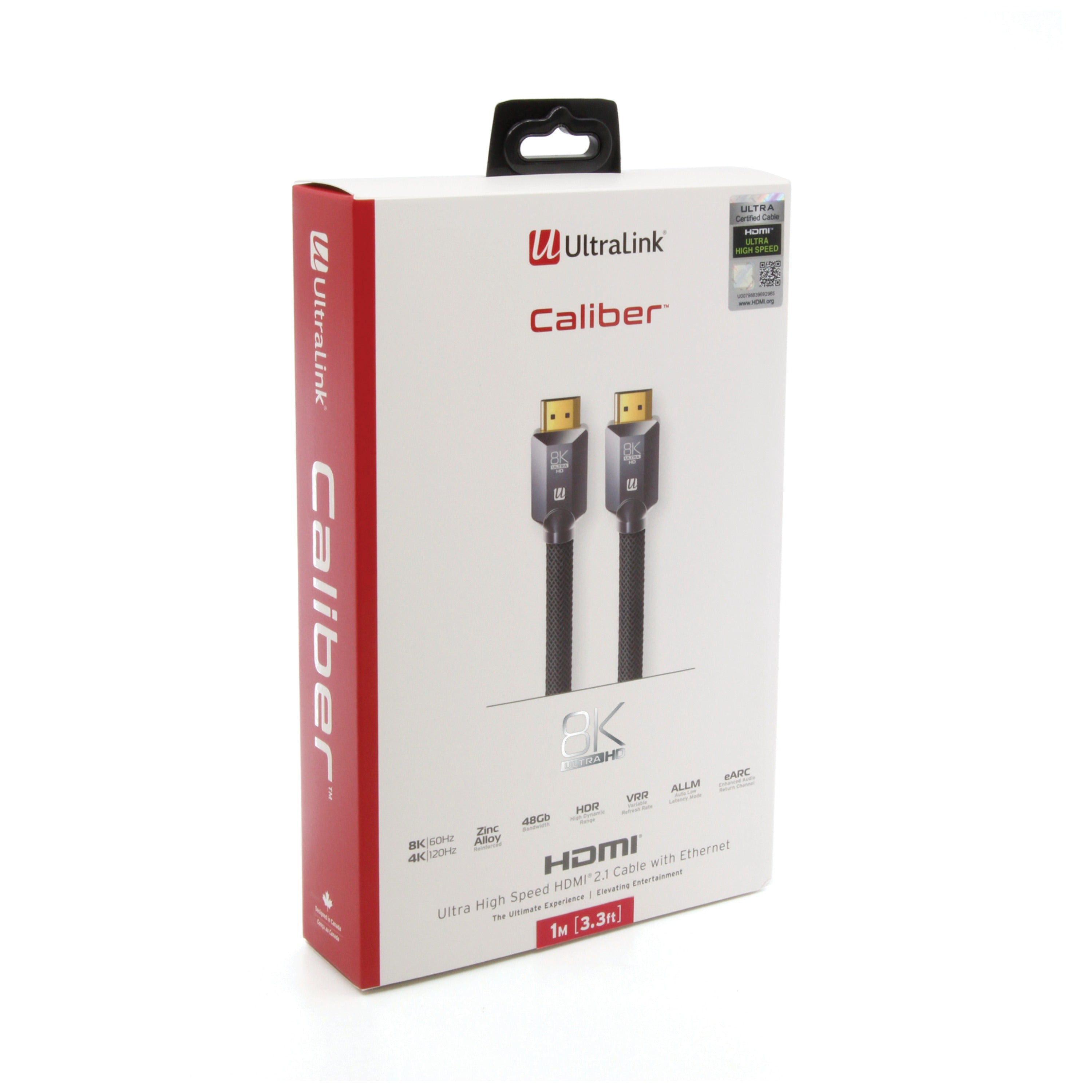 Câble HDMI Ultralink Caliber 8K UltraHD