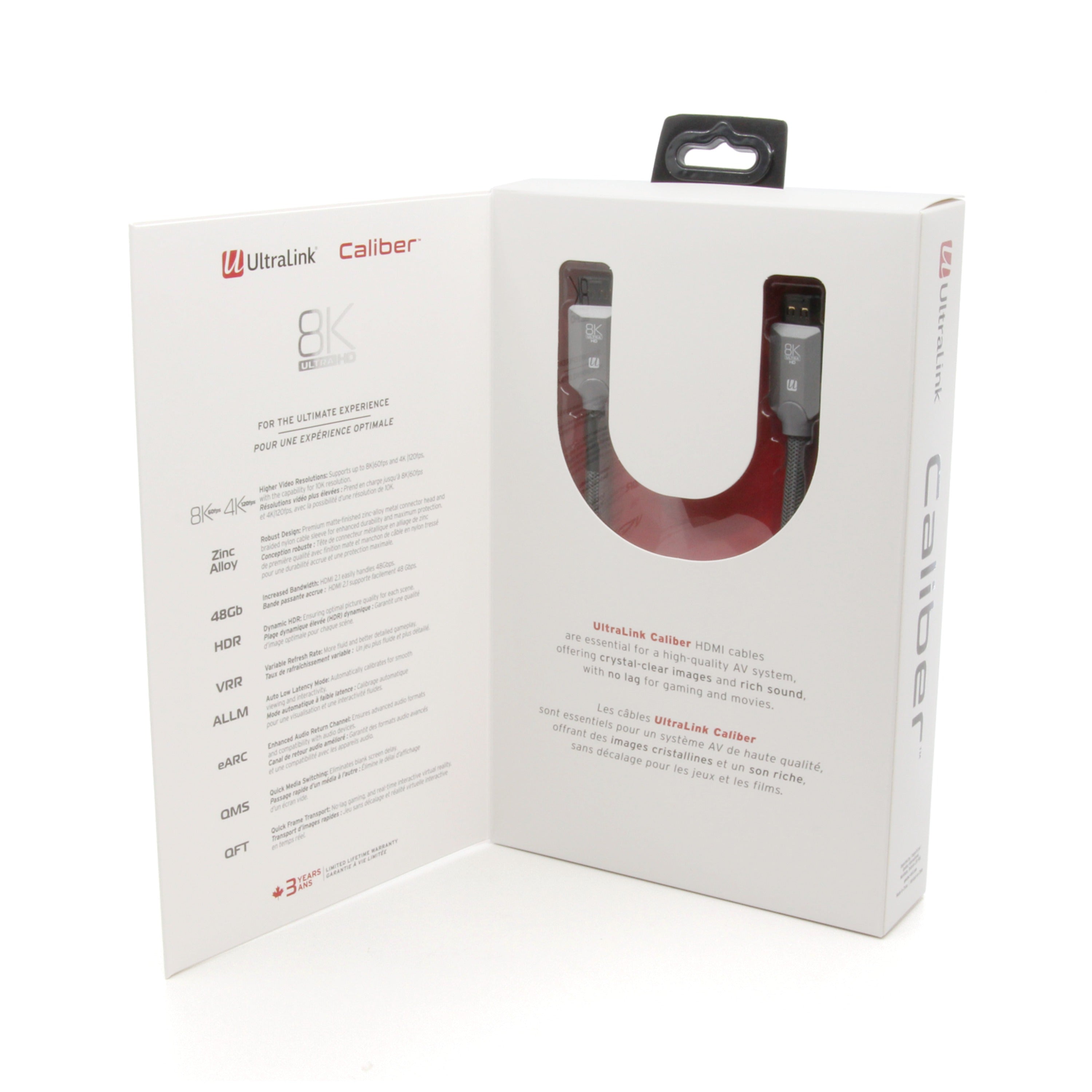 Câble HDMI Ultralink Caliber 8K UltraHD