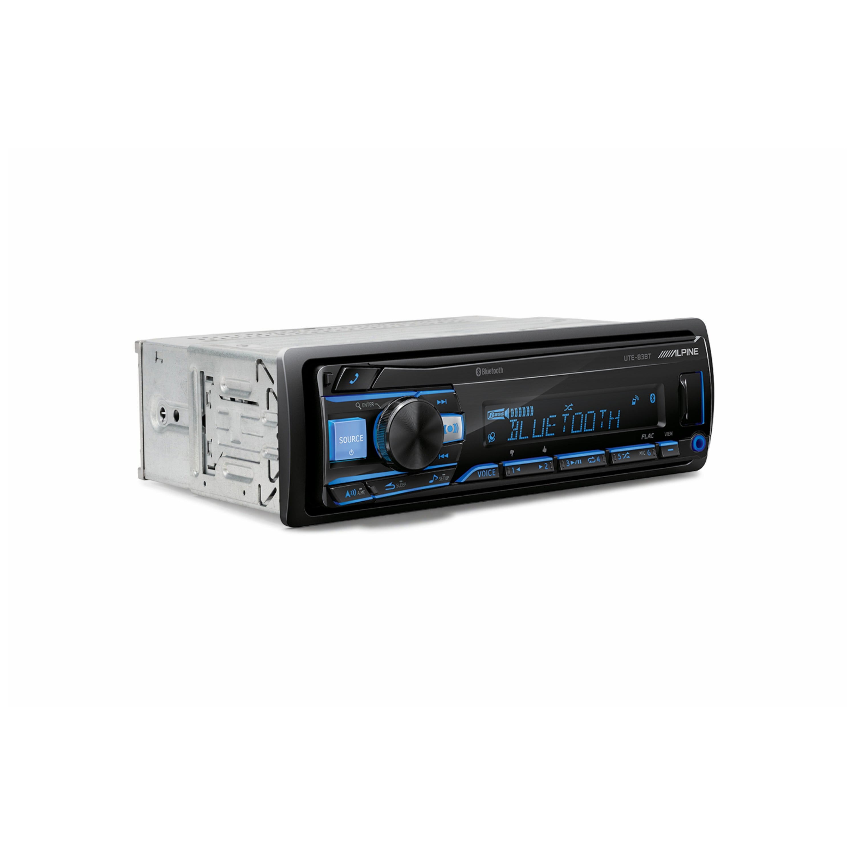 Alpine UTE-83BT Single DIN Advanced Bluetooth Radio