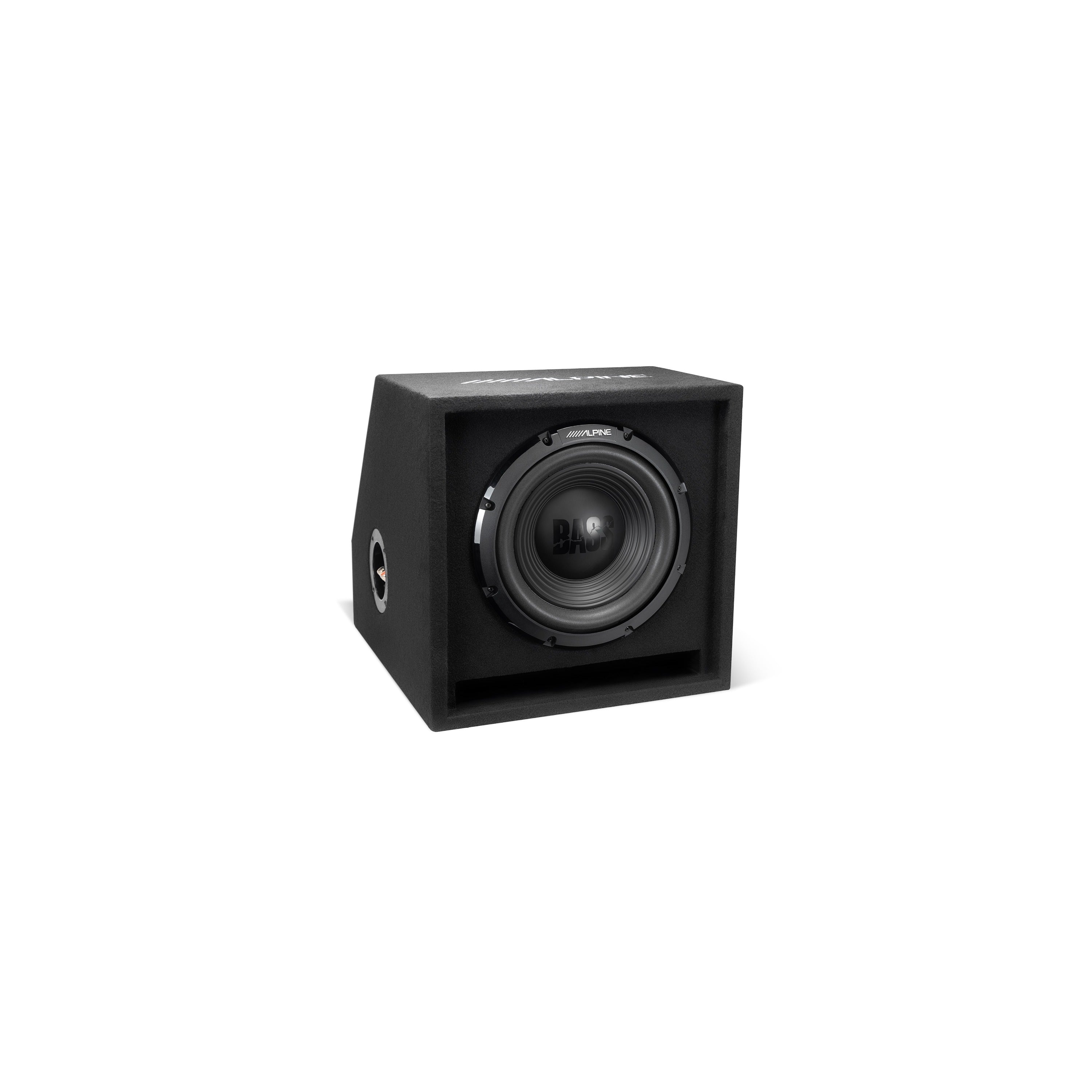Alpine W-SB10V 10" Wedg-E Single Preloaded Wedge Subwoofer Enclosure