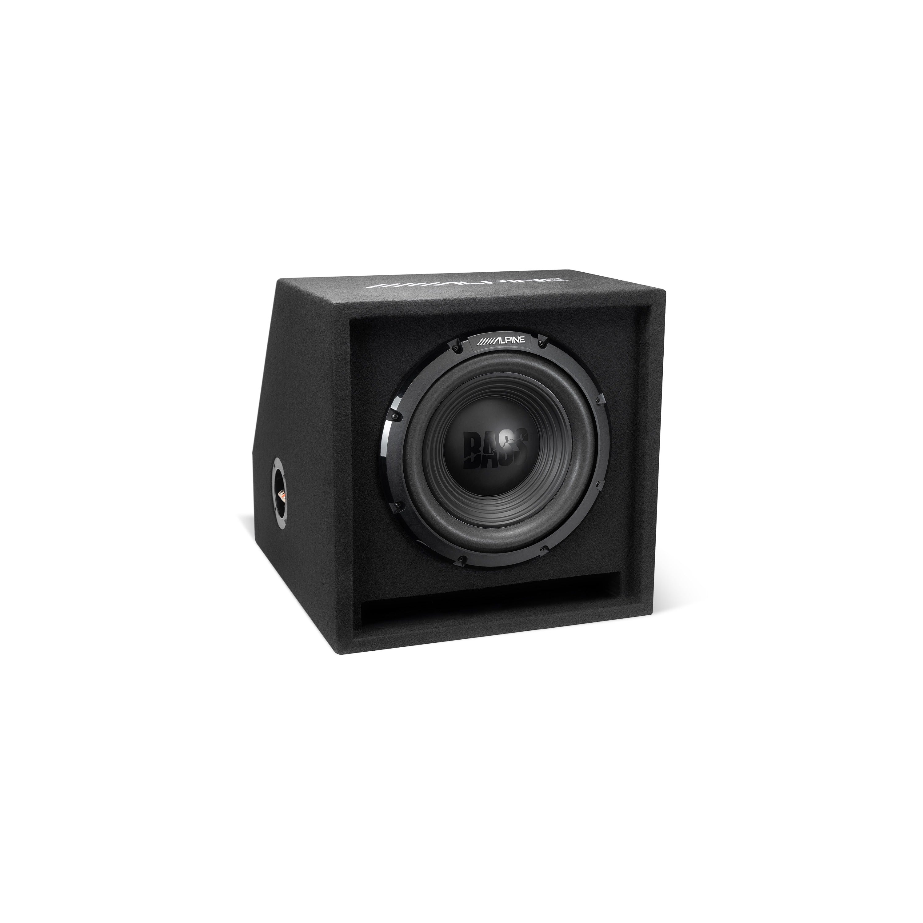 Alpine W-SB12V 12" Wedg-E Single Preloaded Wedge Subwoofer Enclosure