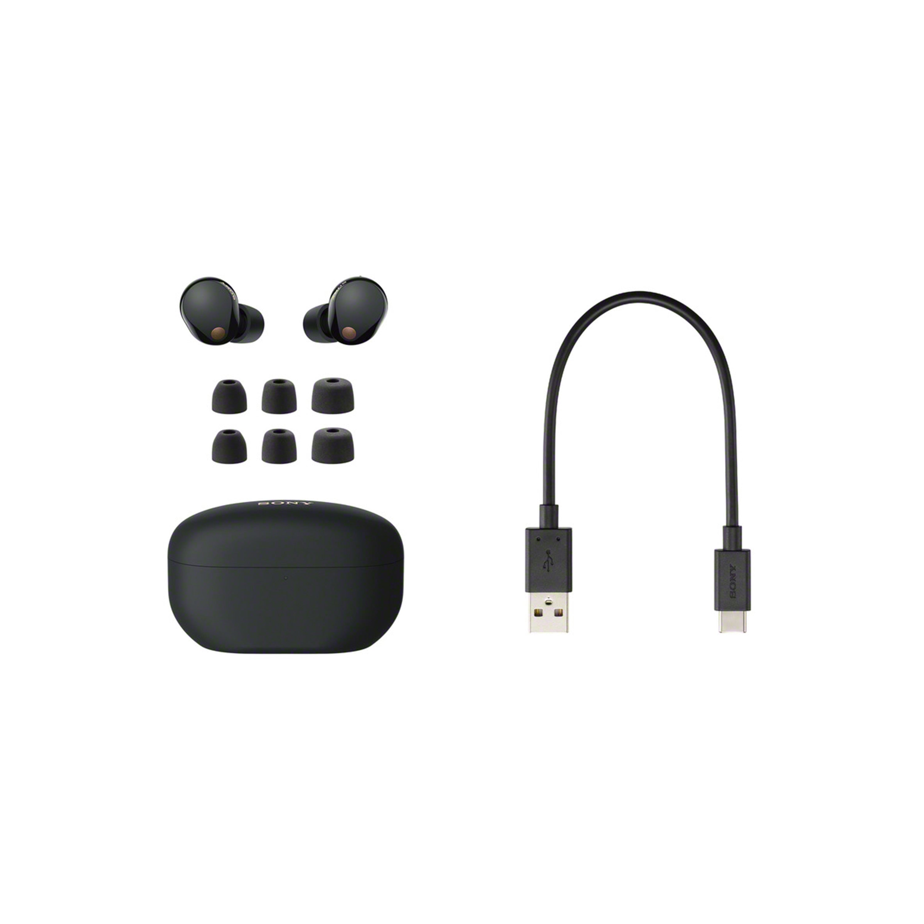 WF-1000XM5　ブラック　USB付き Sony WF-1000XM5 The Best Noise Cancelling Earbuds